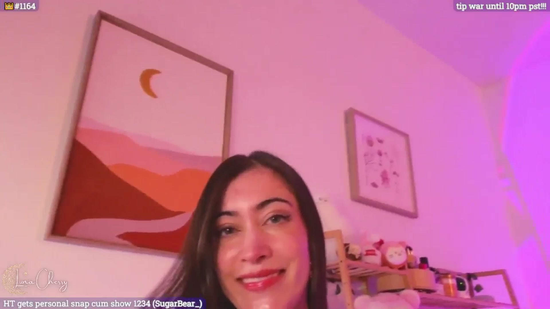 Gallery image thumbnail from LunaCherry's myfreecams stream on, 01/04/2025, 07:35 image 4 of 20