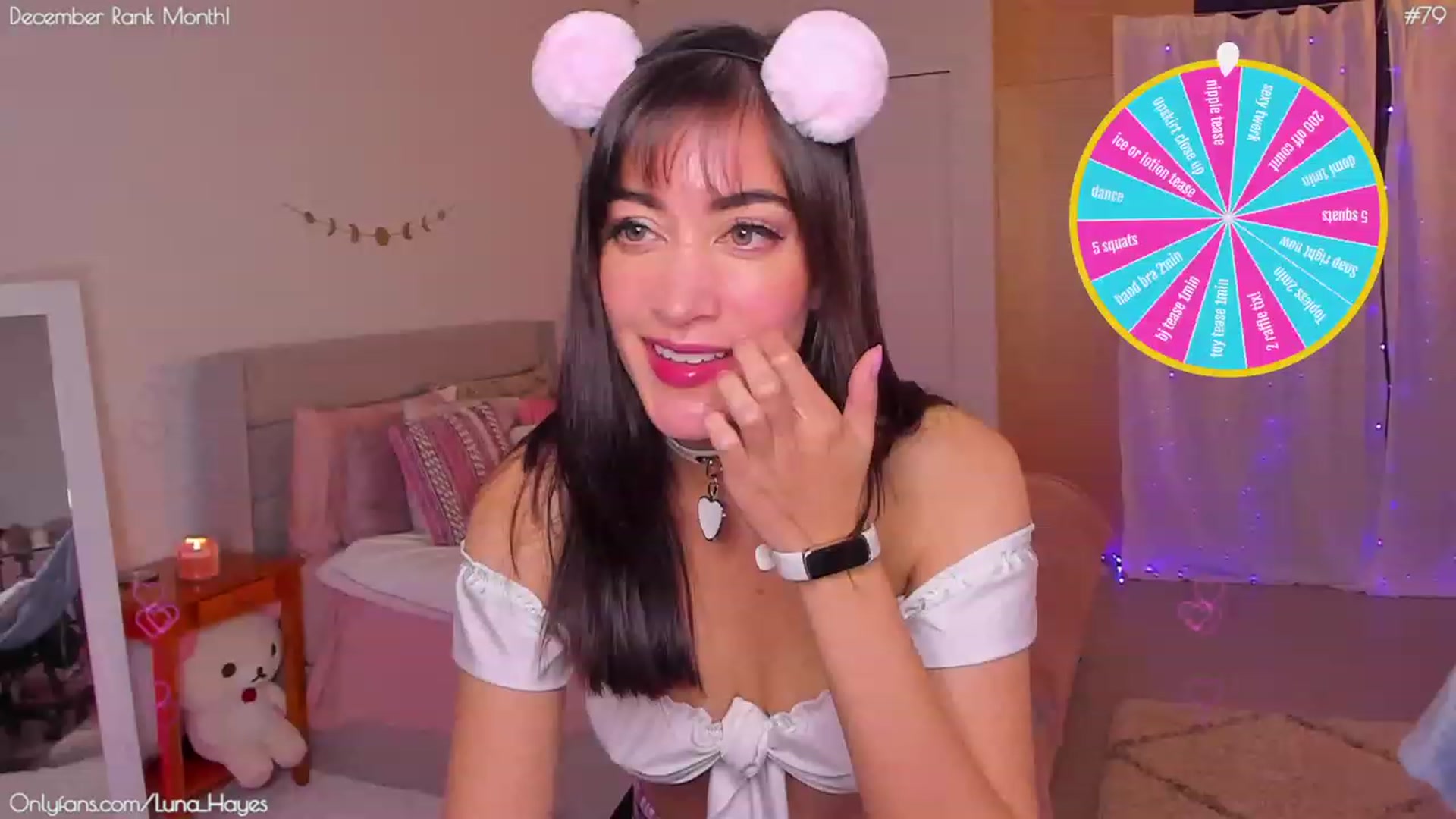 Gallery image thumbnail from LunaHayes's myfreecams stream on, 12/02/2023, 06:01 image 13 of 20