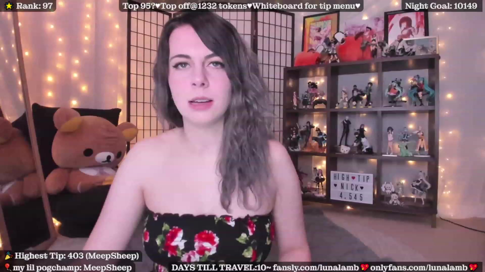 Gallery image thumbnail from LunaLamb's myfreecams stream on, 12/14/2022, 22:49 image 2 of 20