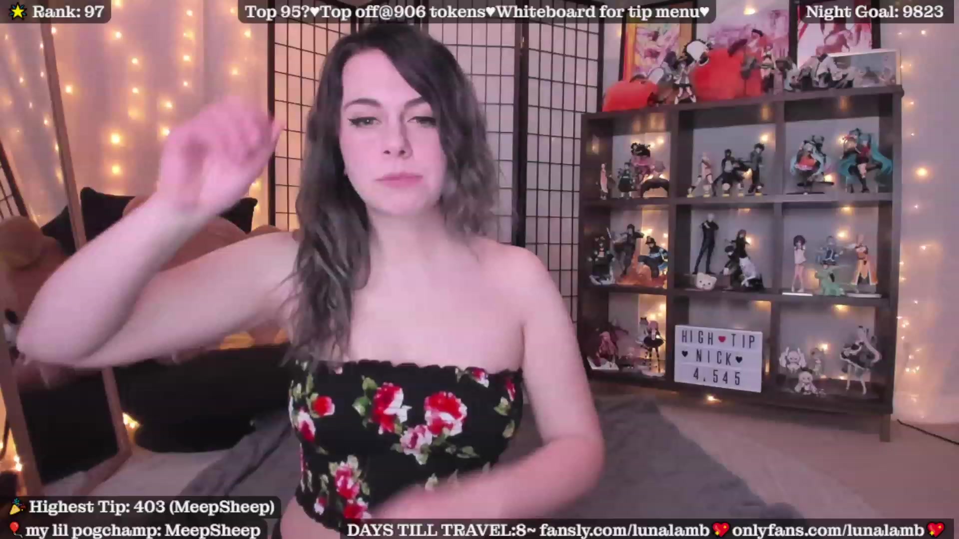 Gallery image thumbnail from LunaLamb's myfreecams stream on, 12/14/2022, 22:49 image 5 of 20