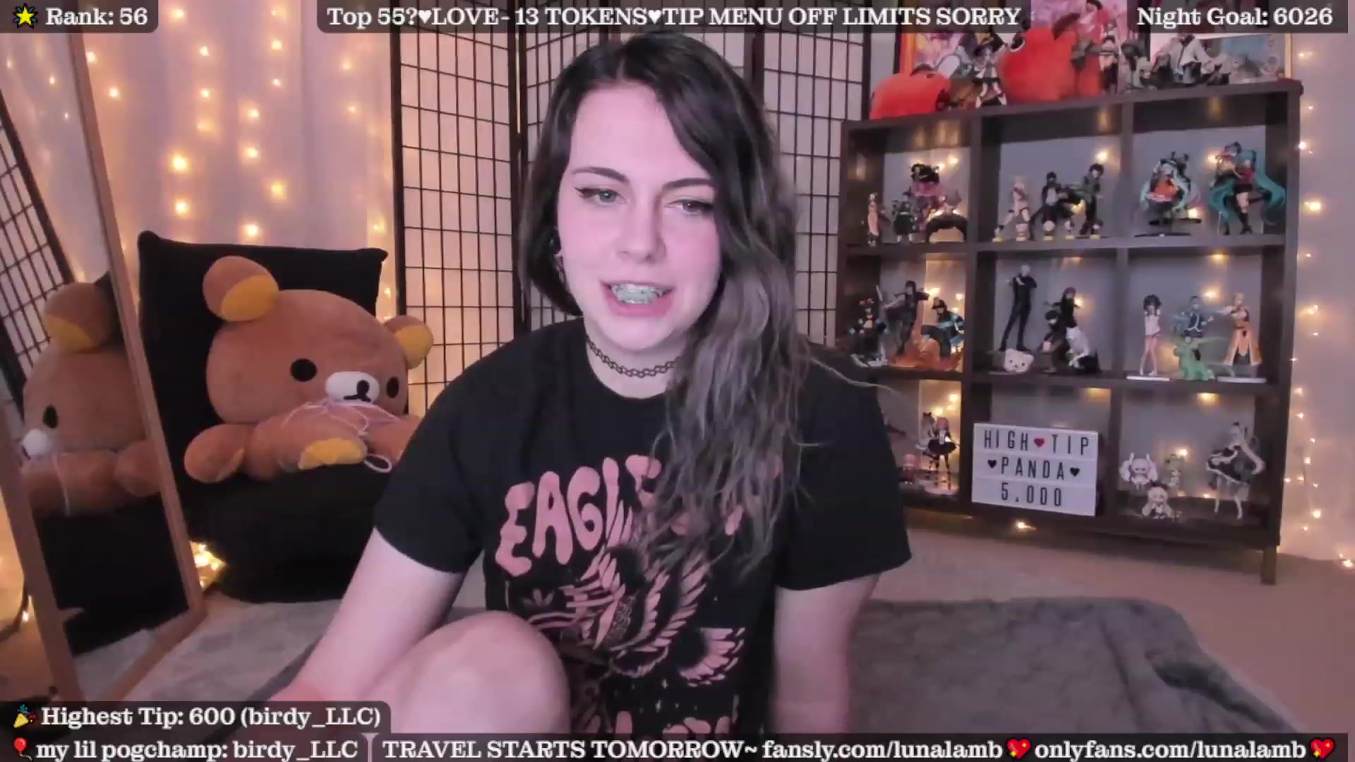Gallery image thumbnail from LunaLamb's myfreecams stream on, 12/20/2022, 04:50 image 11 of 20