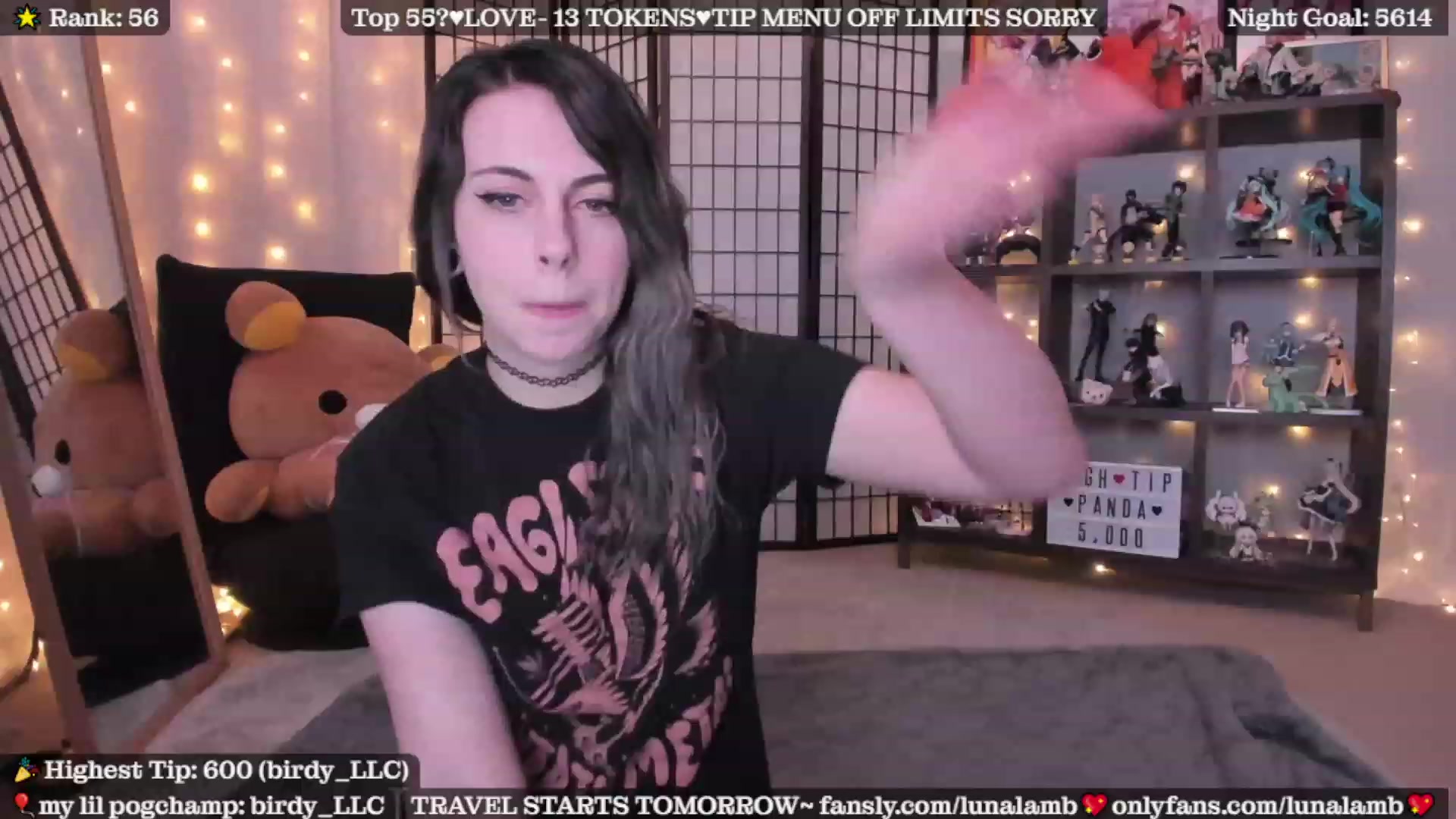 Gallery image thumbnail from LunaLamb's myfreecams stream on, 12/20/2022, 04:50 image 20 of 20