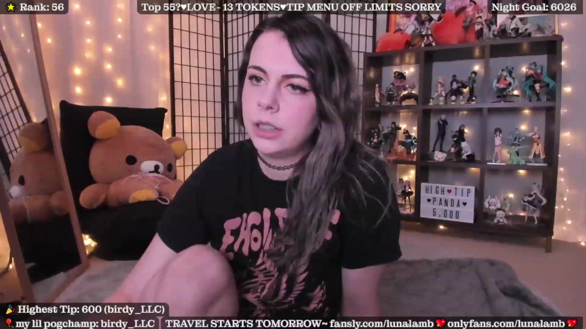 Gallery image thumbnail from LunaLamb's myfreecams stream on, 12/20/2022, 04:50 image 10 of 20