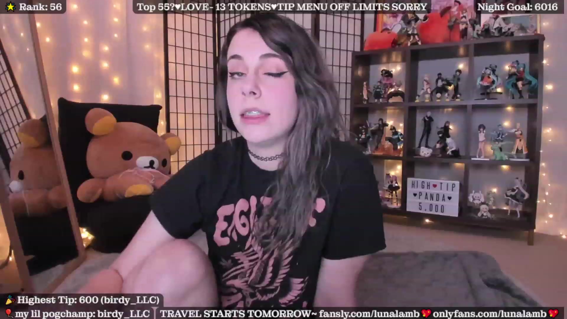 Gallery image thumbnail from LunaLamb's myfreecams stream on, 12/20/2022, 04:50 image 12 of 20