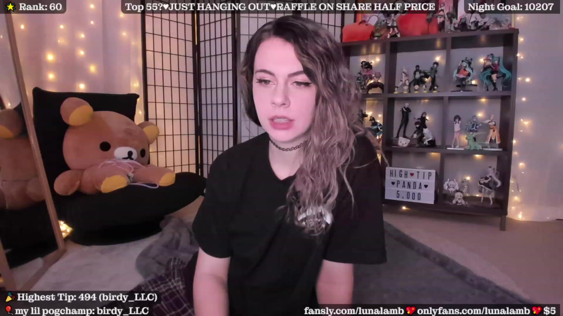 Gallery image thumbnail from LunaLamb's myfreecams stream on, 01/23/2023, 04:42 image 1 of 20