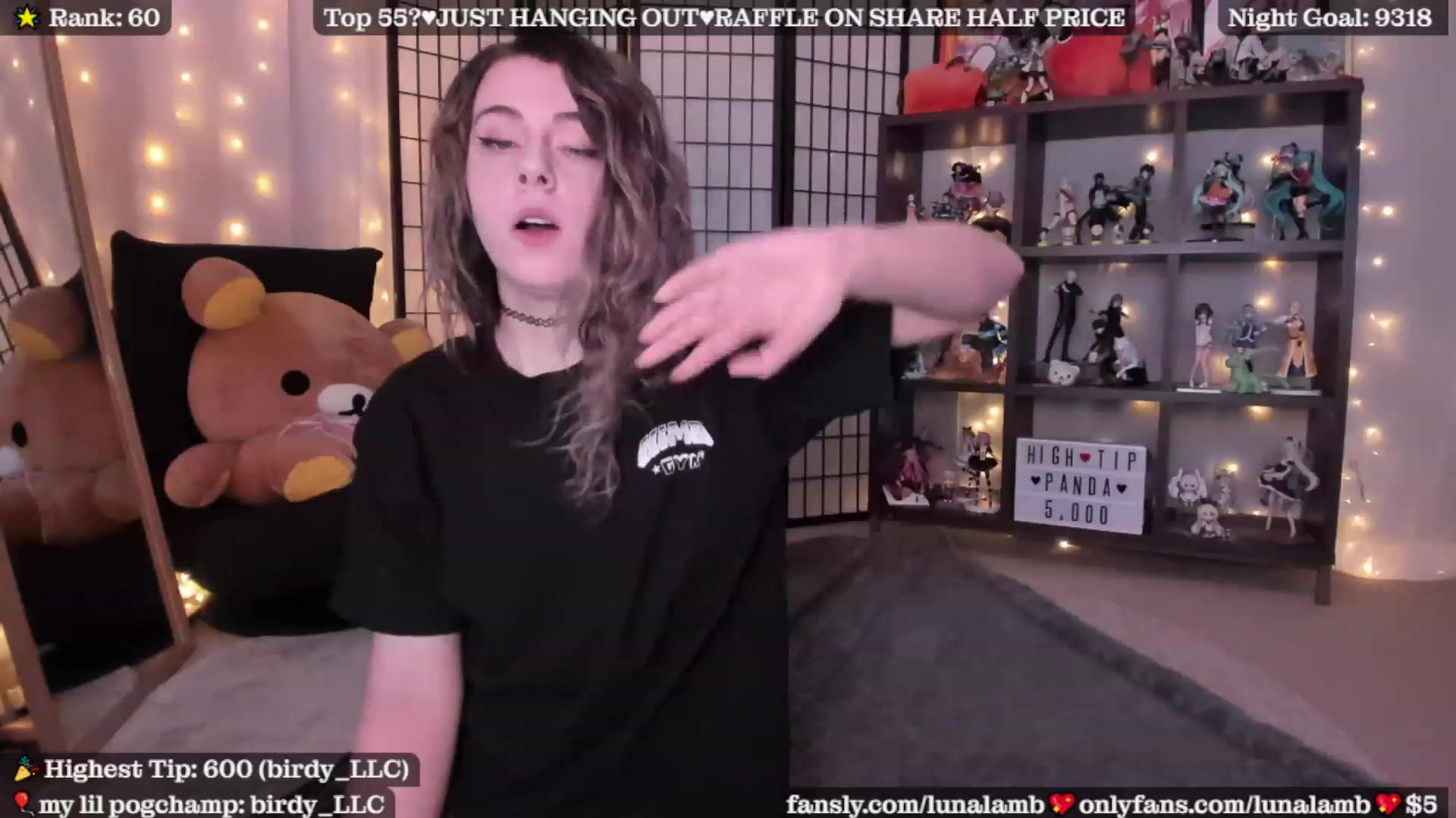 Gallery image thumbnail from LunaLamb's myfreecams stream on, 01/23/2023, 04:42 image 8 of 20