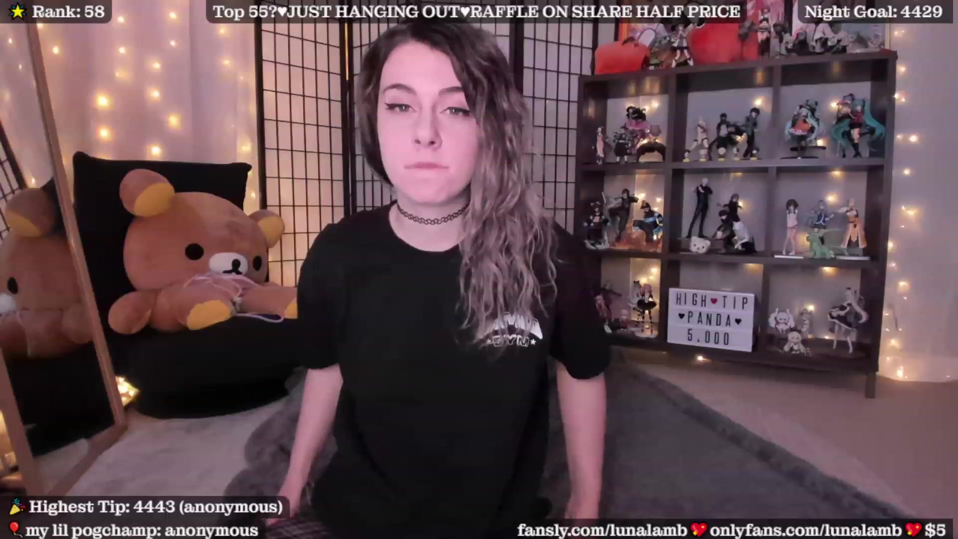 Gallery image thumbnail from LunaLamb's myfreecams stream on, 01/23/2023, 04:42 image 11 of 20