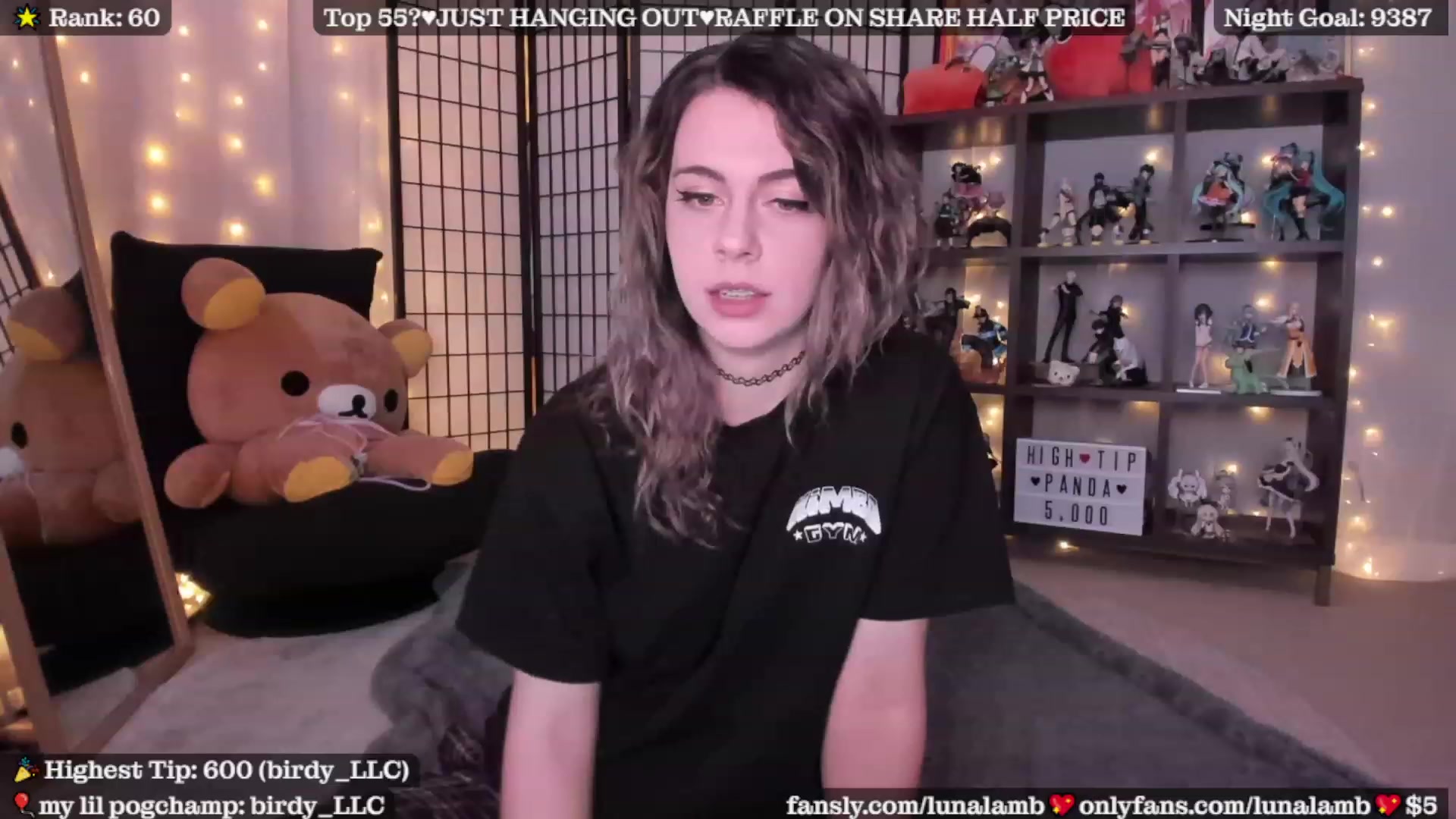 Gallery image thumbnail from LunaLamb's myfreecams stream on, 01/23/2023, 04:42 image 4 of 20