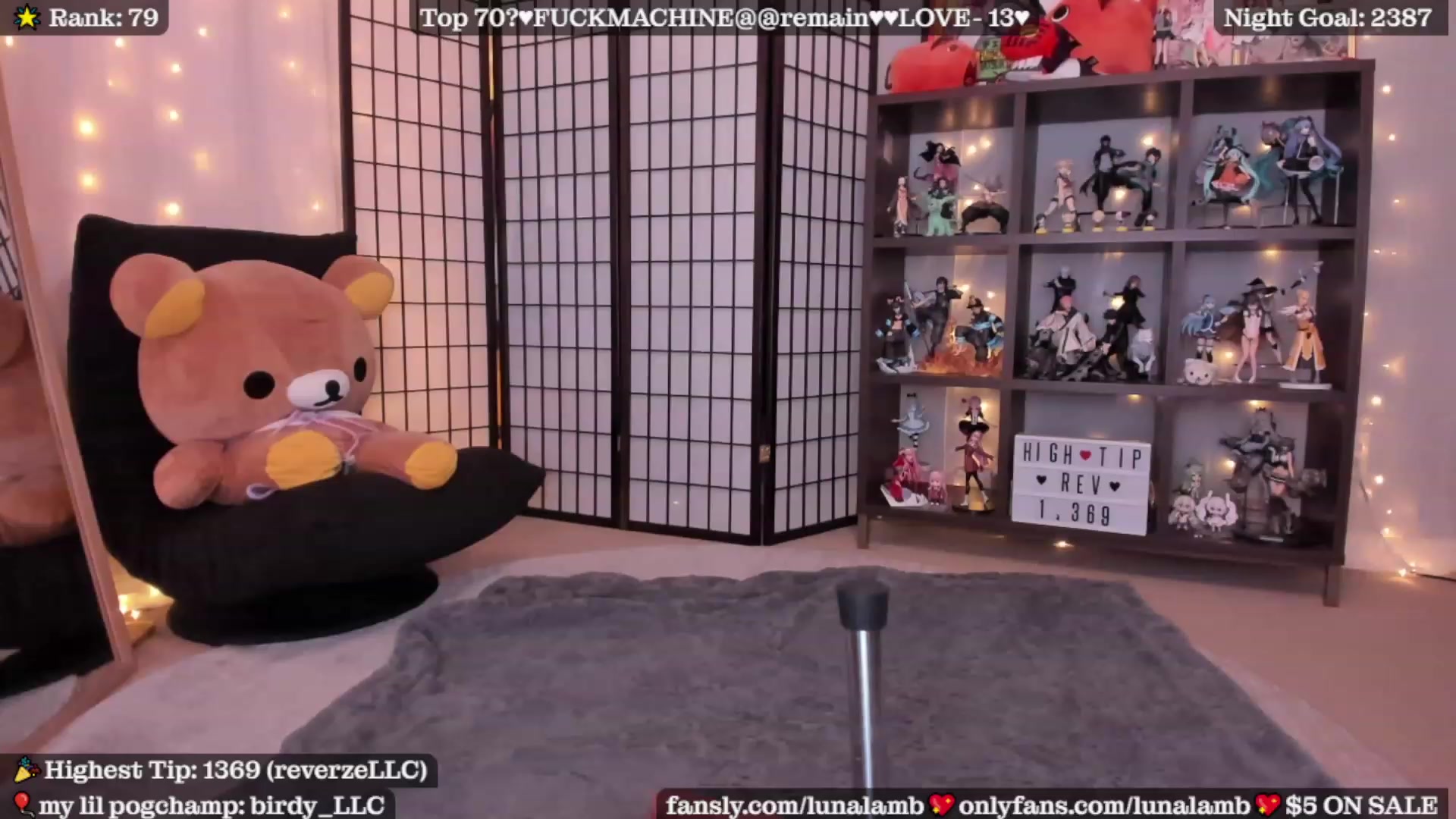 Gallery image thumbnail from LunaLamb's myfreecams stream on, 02/04/2023, 05:30 image 15 of 20