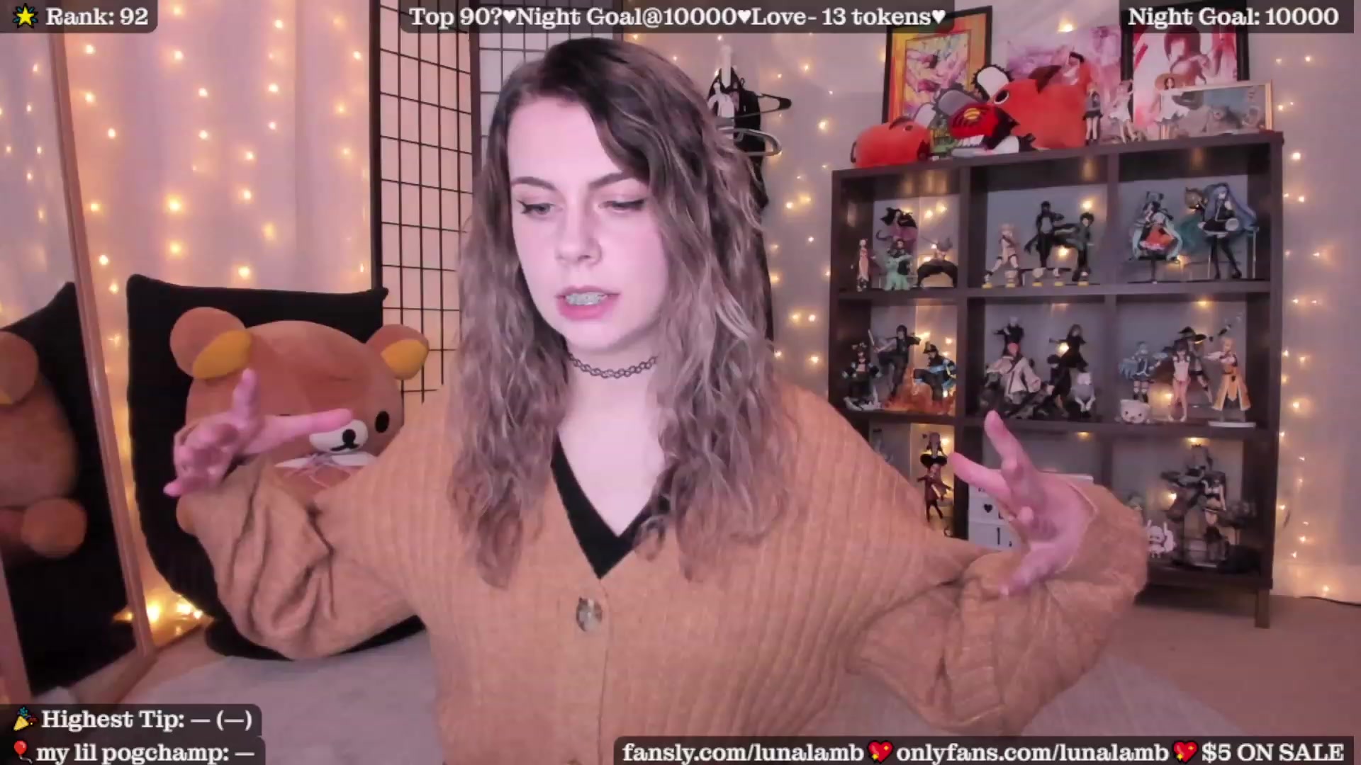 Gallery image thumbnail from LunaLamb's myfreecams stream on, 02/08/2023, 05:28 image 1 of 20