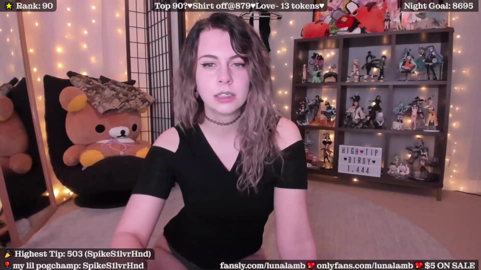 Gallery image thumbnail from LunaLamb's myfreecams stream on, 02/08/2023, 05:28 image 9 of 20