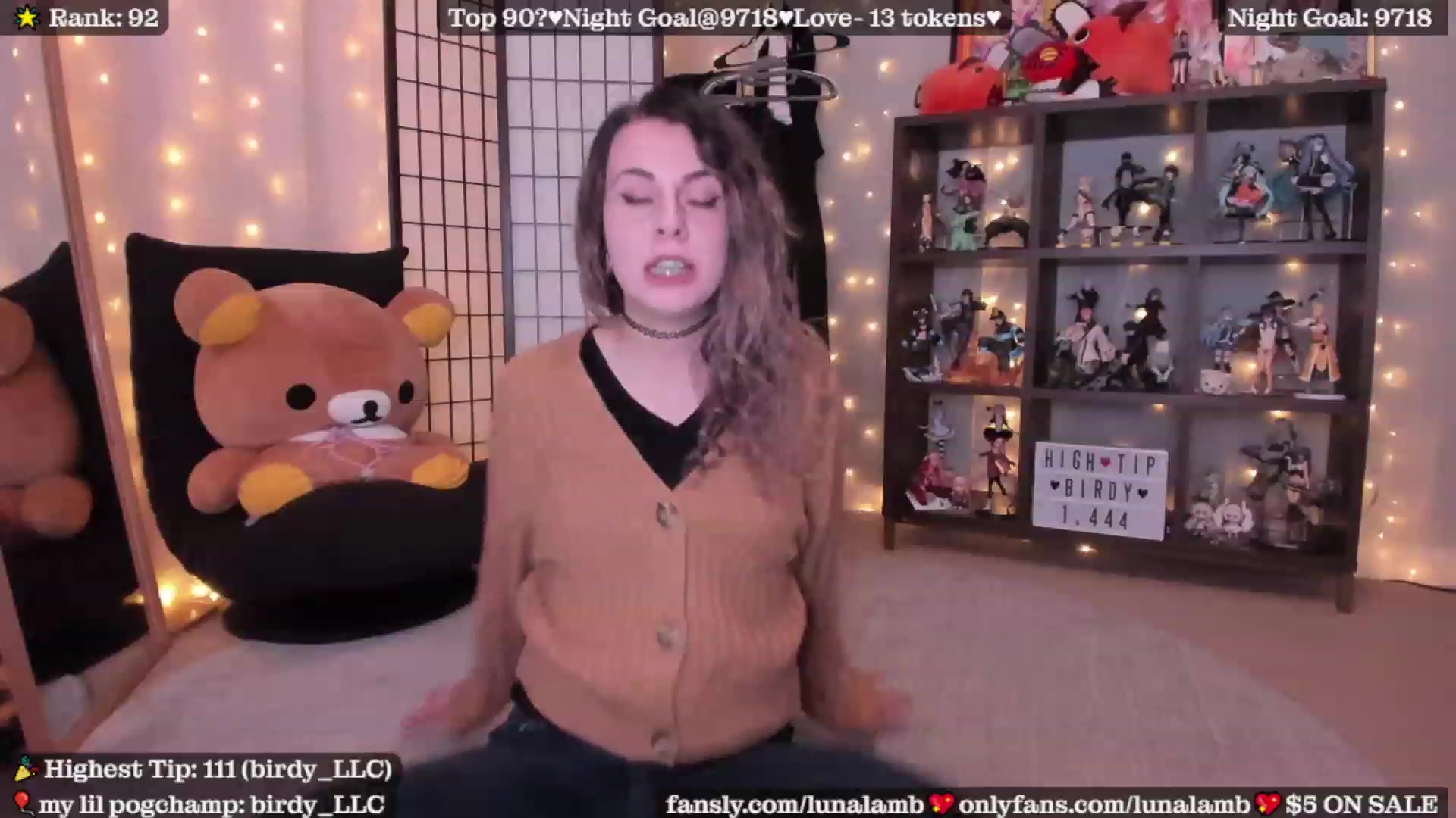 Gallery image thumbnail from LunaLamb's myfreecams stream on, 02/08/2023, 05:28 image 5 of 20