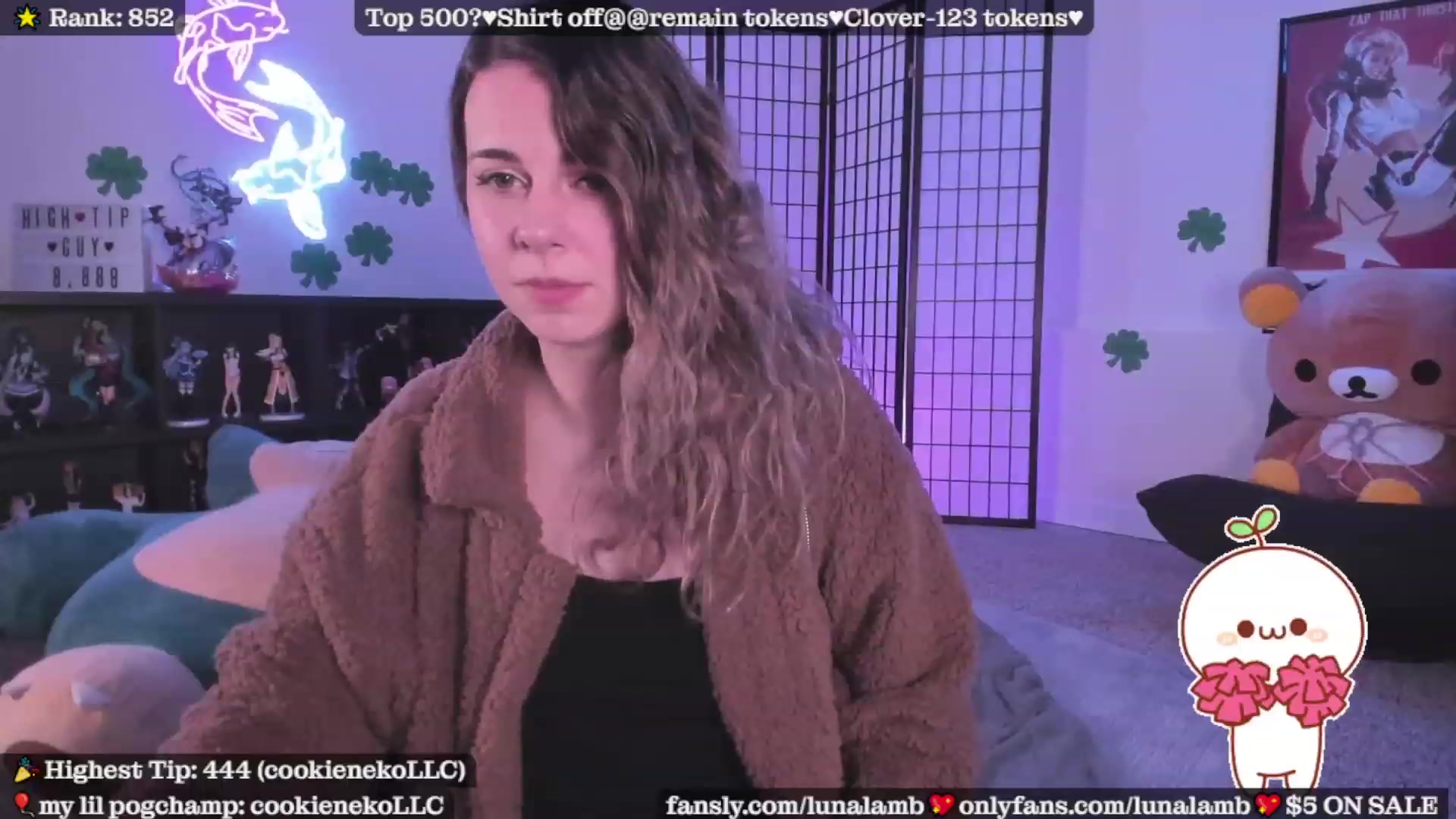 Gallery image thumbnail from LunaLamb's myfreecams stream on, 03/02/2023, 03:54 image 5 of 20