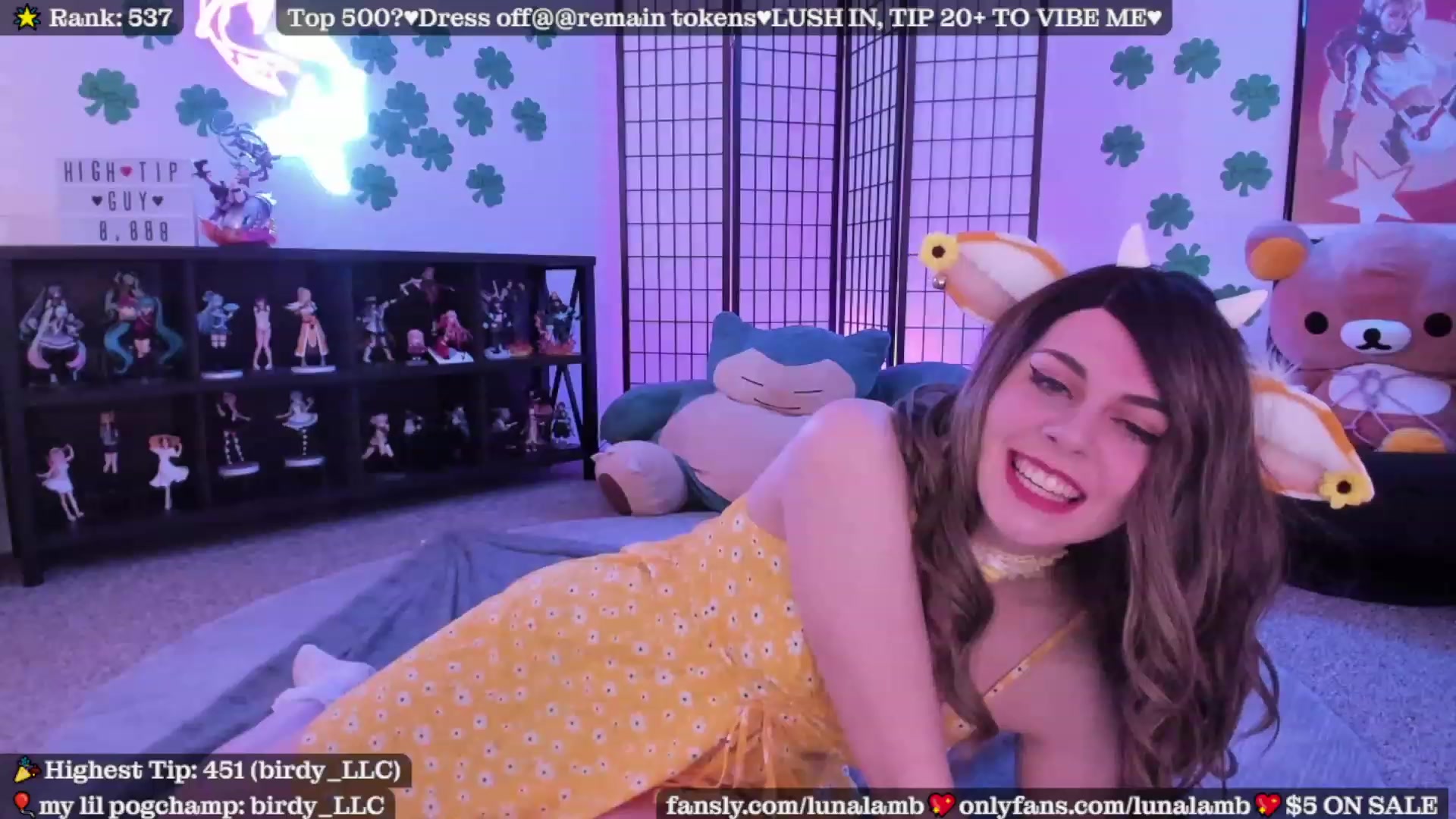 Gallery image thumbnail from LunaLamb's myfreecams stream on, 03/05/2023, 05:54 image 8 of 20