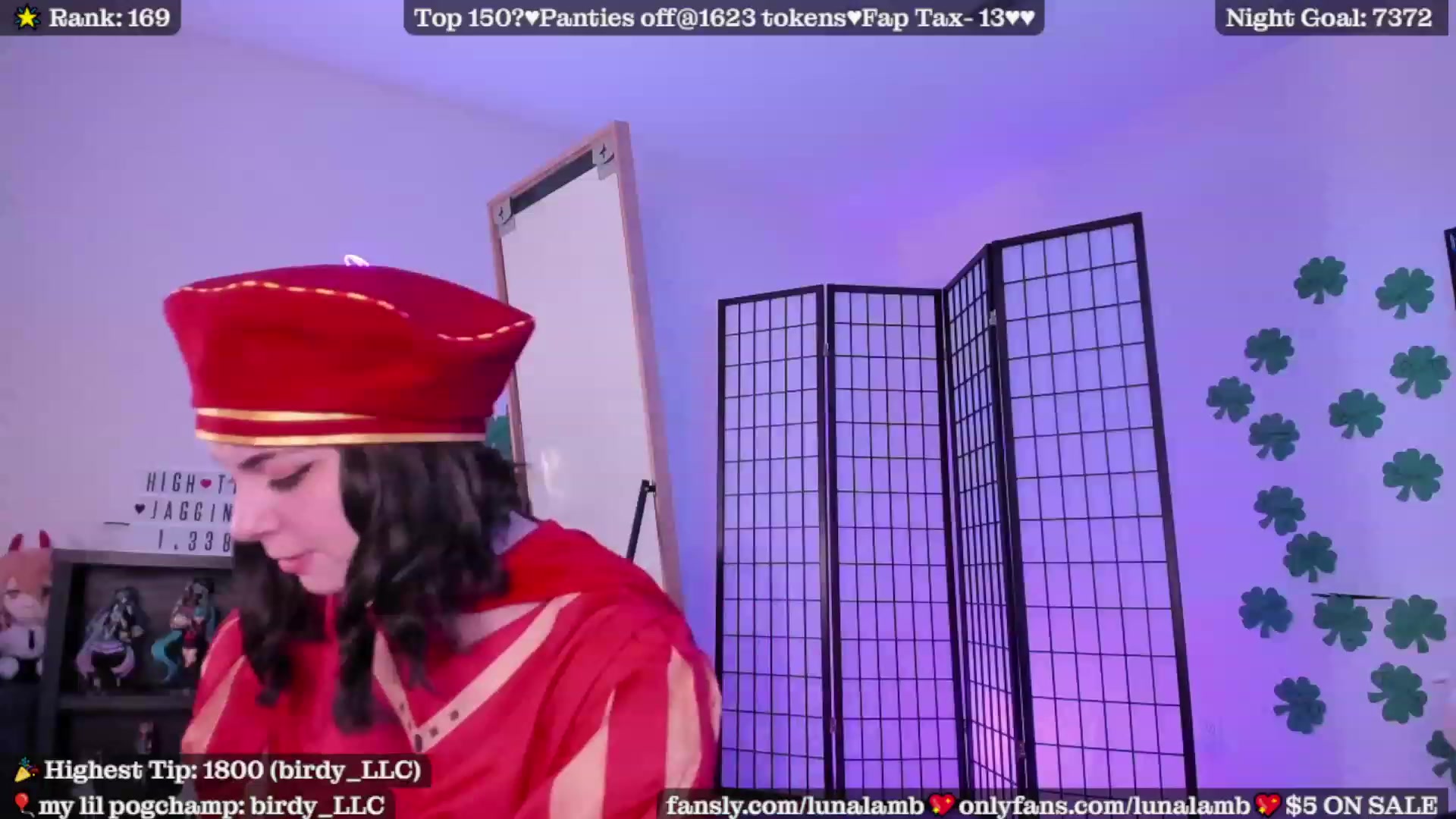 Gallery image thumbnail from LunaLamb's myfreecams stream on, 03/10/2023, 06:04 image 8 of 20