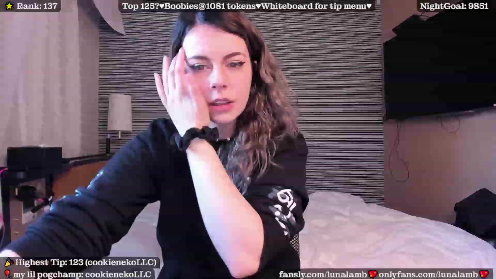 Gallery image thumbnail from LunaLamb's myfreecams stream on, 03/14/2023, 03:04 image 1 of 20
