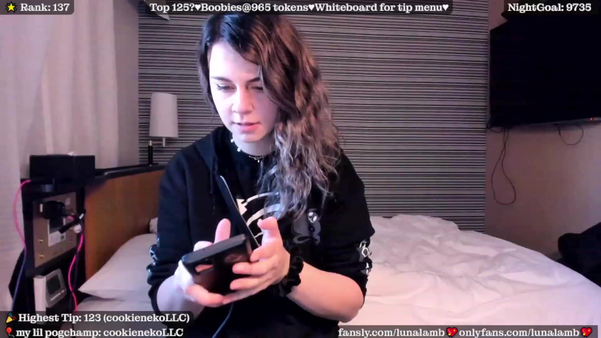 Gallery image thumbnail from LunaLamb's myfreecams stream on, 03/14/2023, 03:04 image 5 of 20