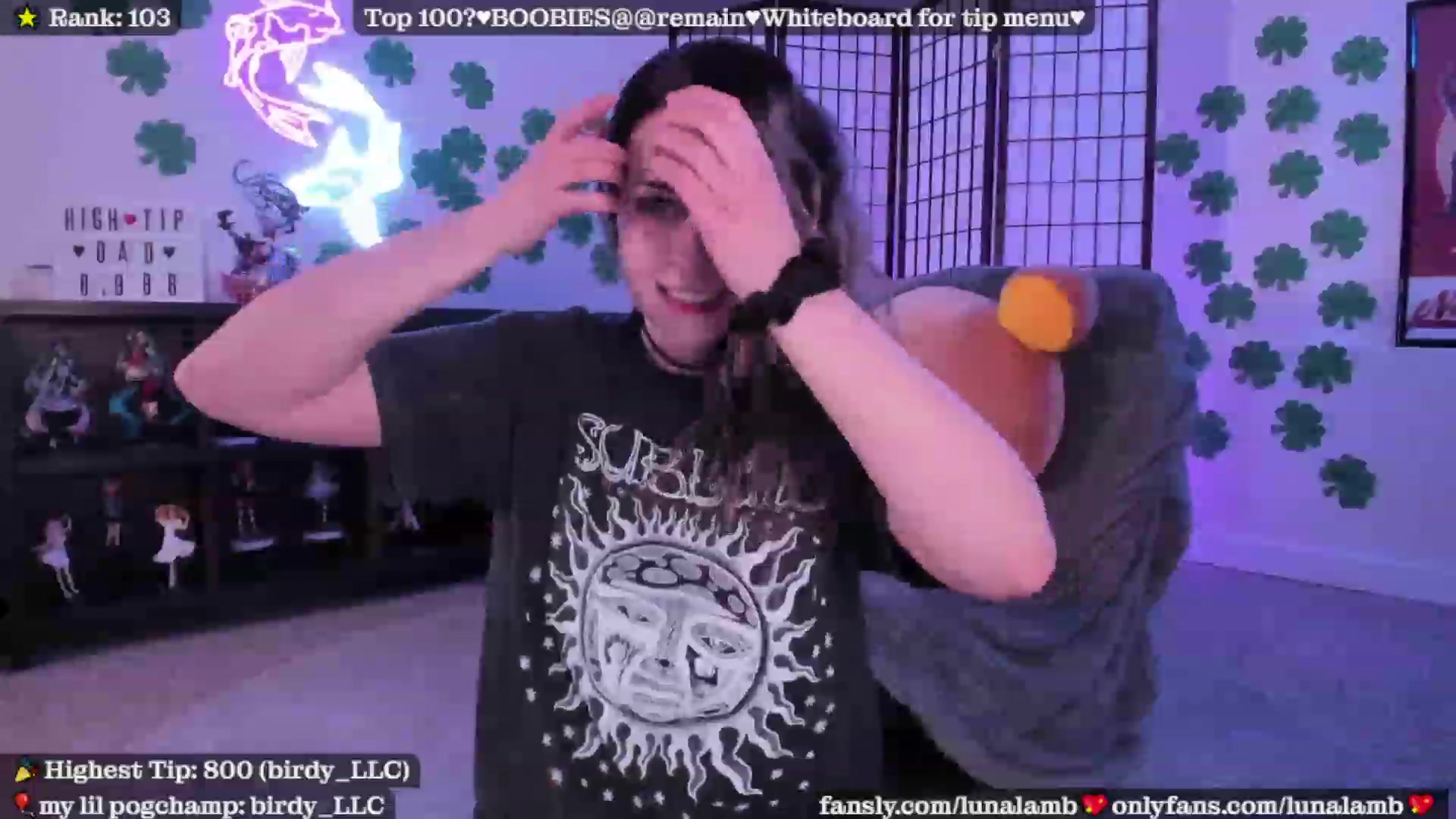 Gallery image thumbnail from LunaLamb's myfreecams stream on, 03/25/2023, 04:16 image 13 of 20