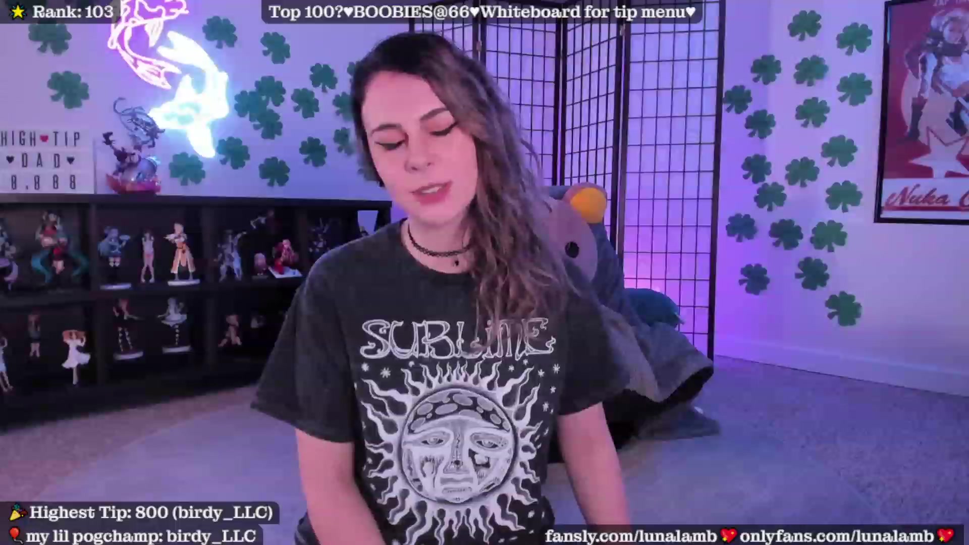 Gallery image thumbnail from LunaLamb's myfreecams stream on, 03/25/2023, 04:16 image 12 of 20