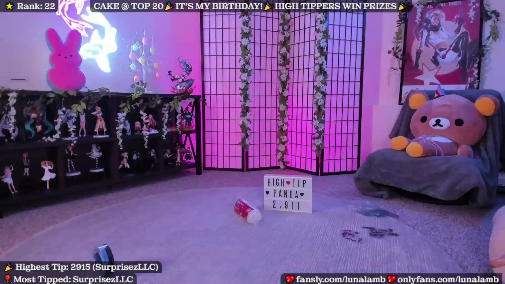 Gallery image thumbnail from LunaLamb's myfreecams stream on, 04/02/2023, 03:27 image 18 of 20