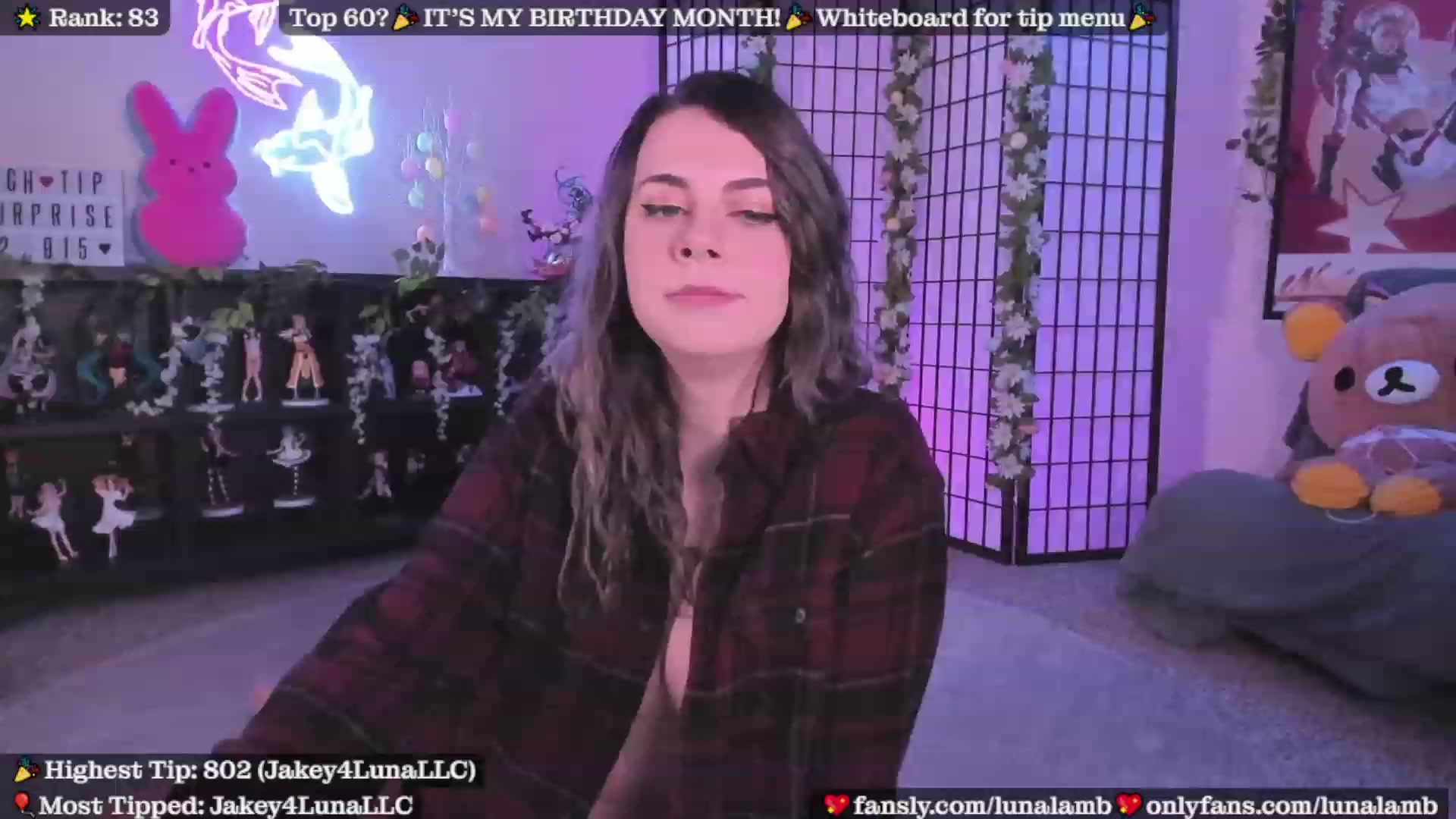 Gallery image thumbnail from LunaLamb's myfreecams stream on, 04/08/2023, 04:01 image 15 of 20