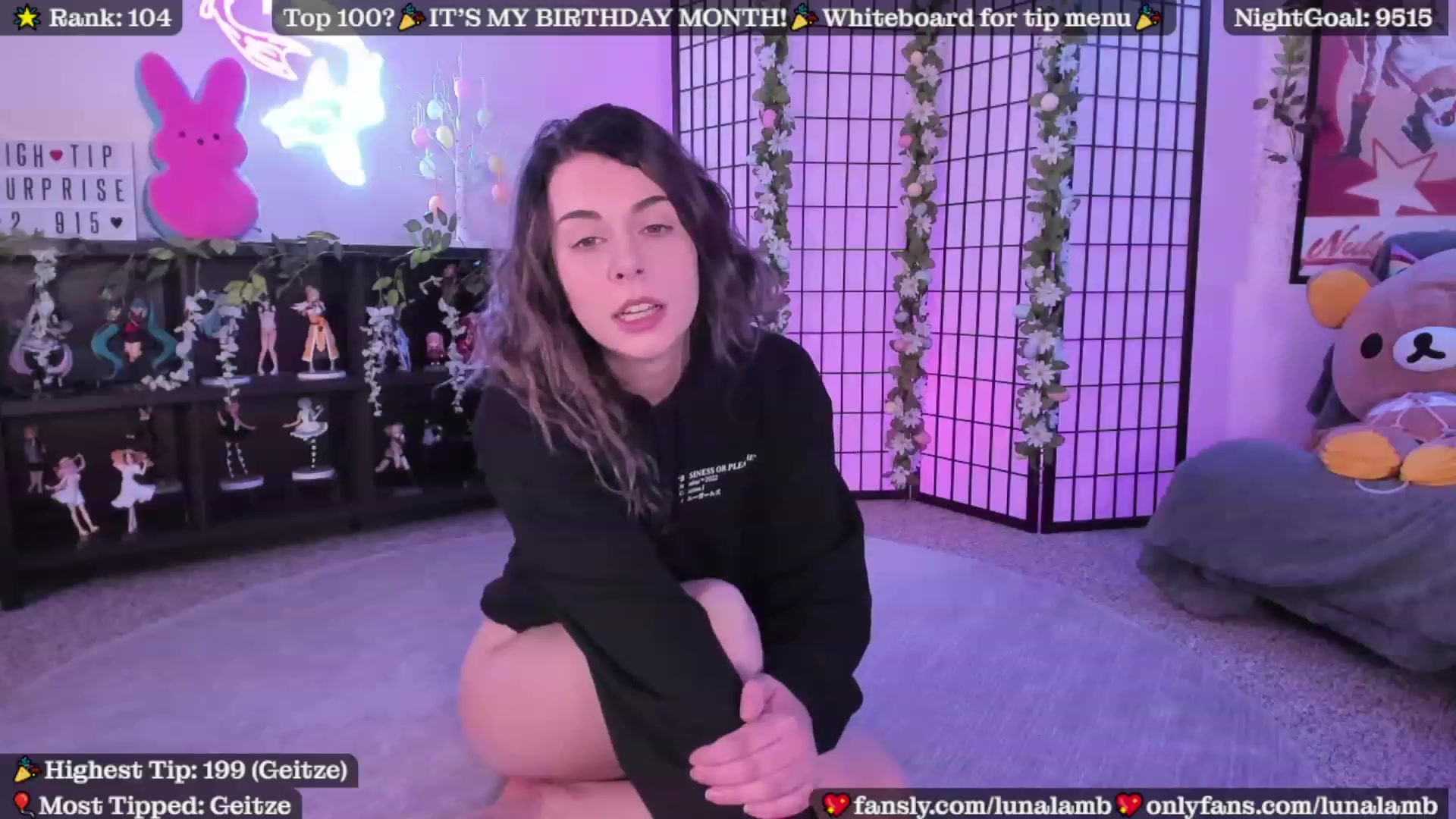 Gallery image thumbnail from LunaLamb's myfreecams stream on, 04/09/2023, 04:22 image 5 of 20
