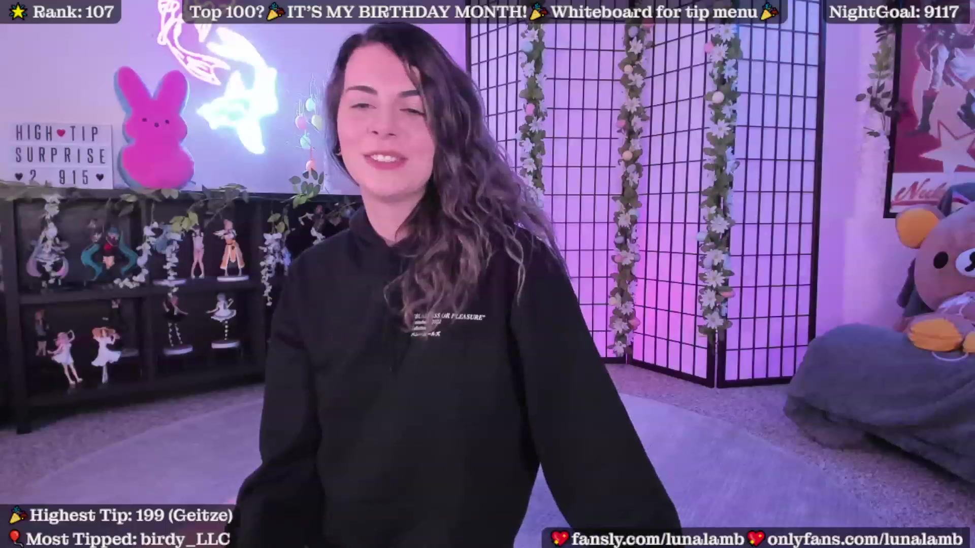 Gallery image thumbnail from LunaLamb's myfreecams stream on, 04/09/2023, 04:22 image 18 of 20