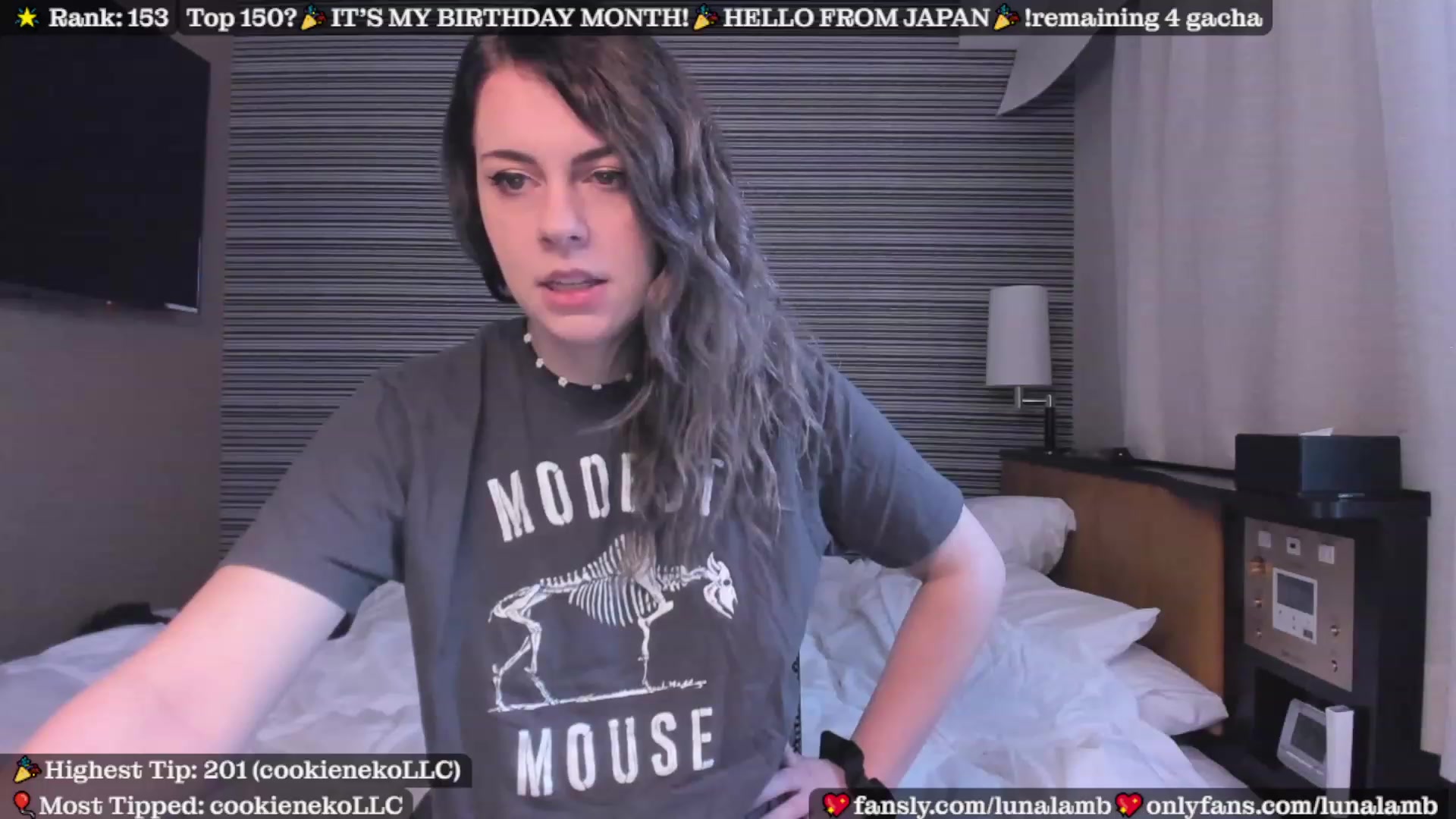 Gallery image thumbnail from LunaLamb's myfreecams stream on, 04/13/2023, 04:26 image 2 of 20