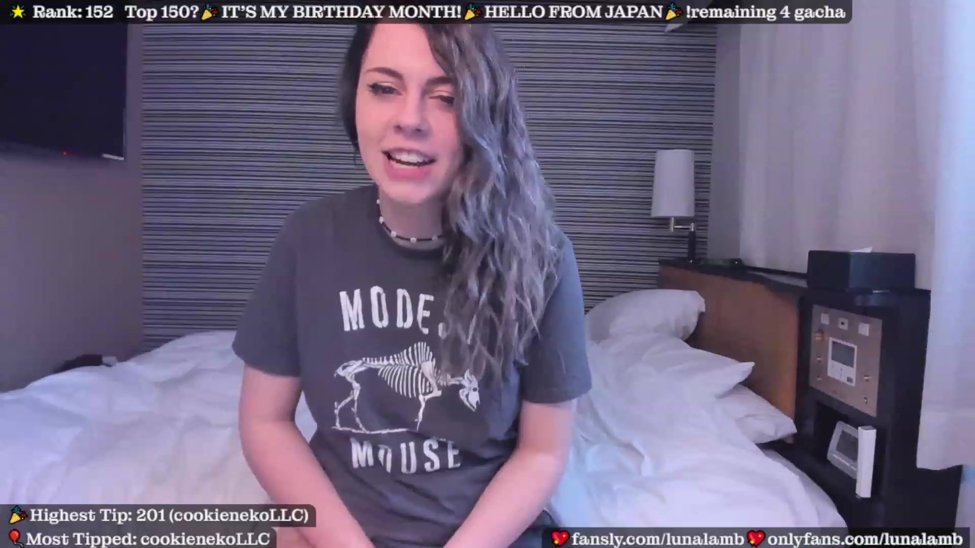 Gallery image thumbnail from LunaLamb's myfreecams stream on, 04/13/2023, 04:26 image 5 of 20