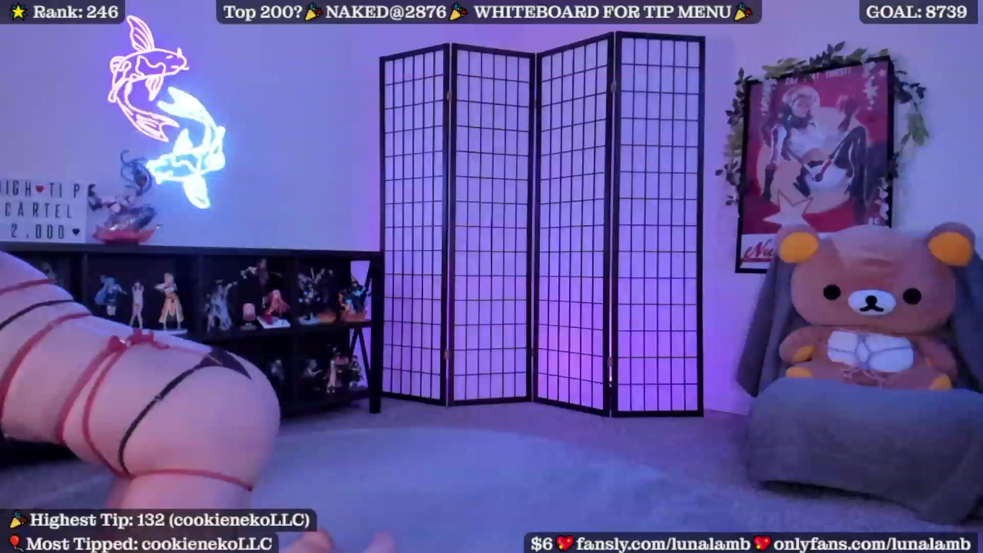 Gallery image thumbnail from LunaLamb's myfreecams stream on, 05/03/2023, 03:26 image 5 of 20