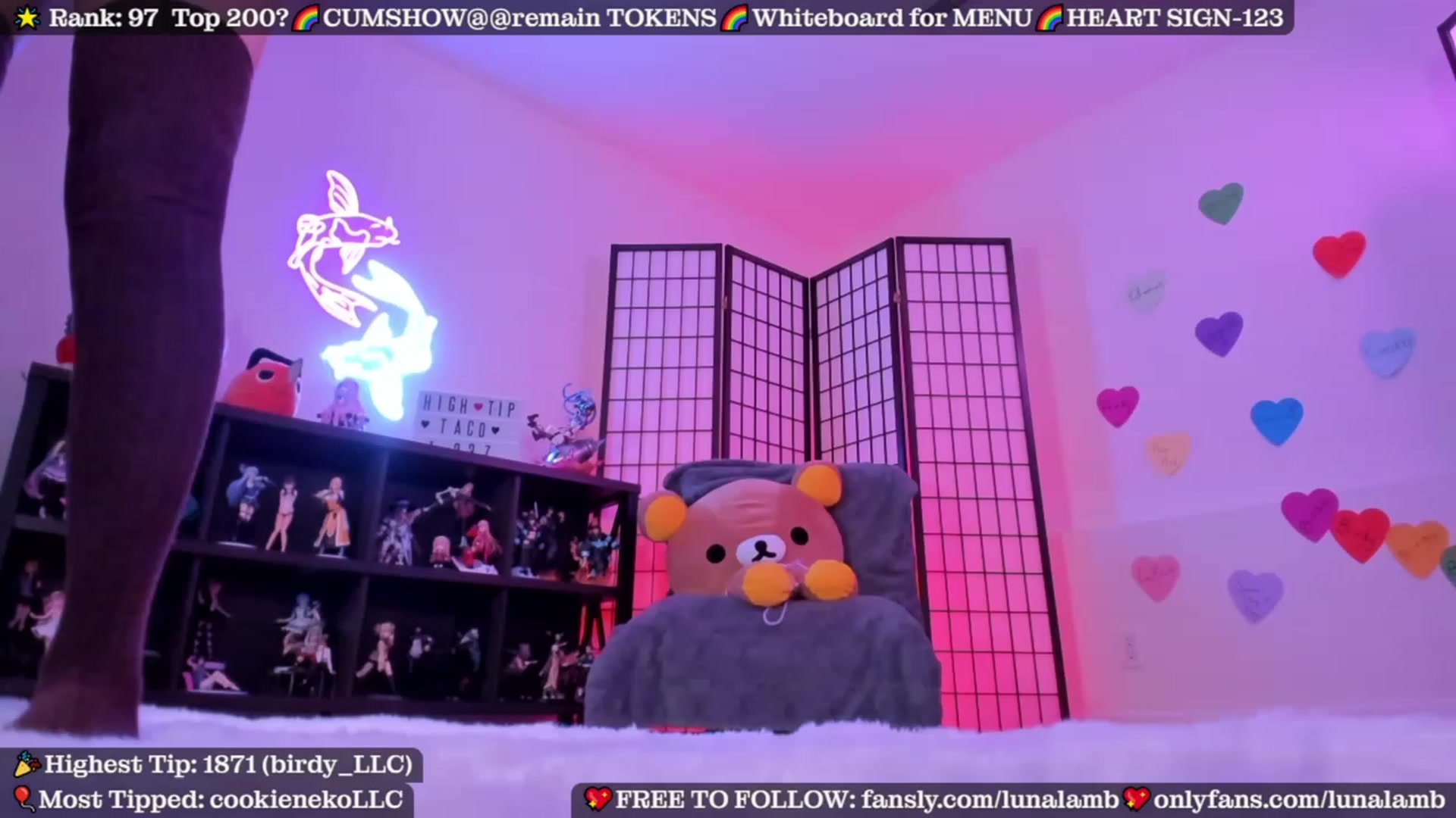 Gallery image thumbnail from LunaLamb's myfreecams stream on, 06/02/2023, 05:15 image 10 of 20