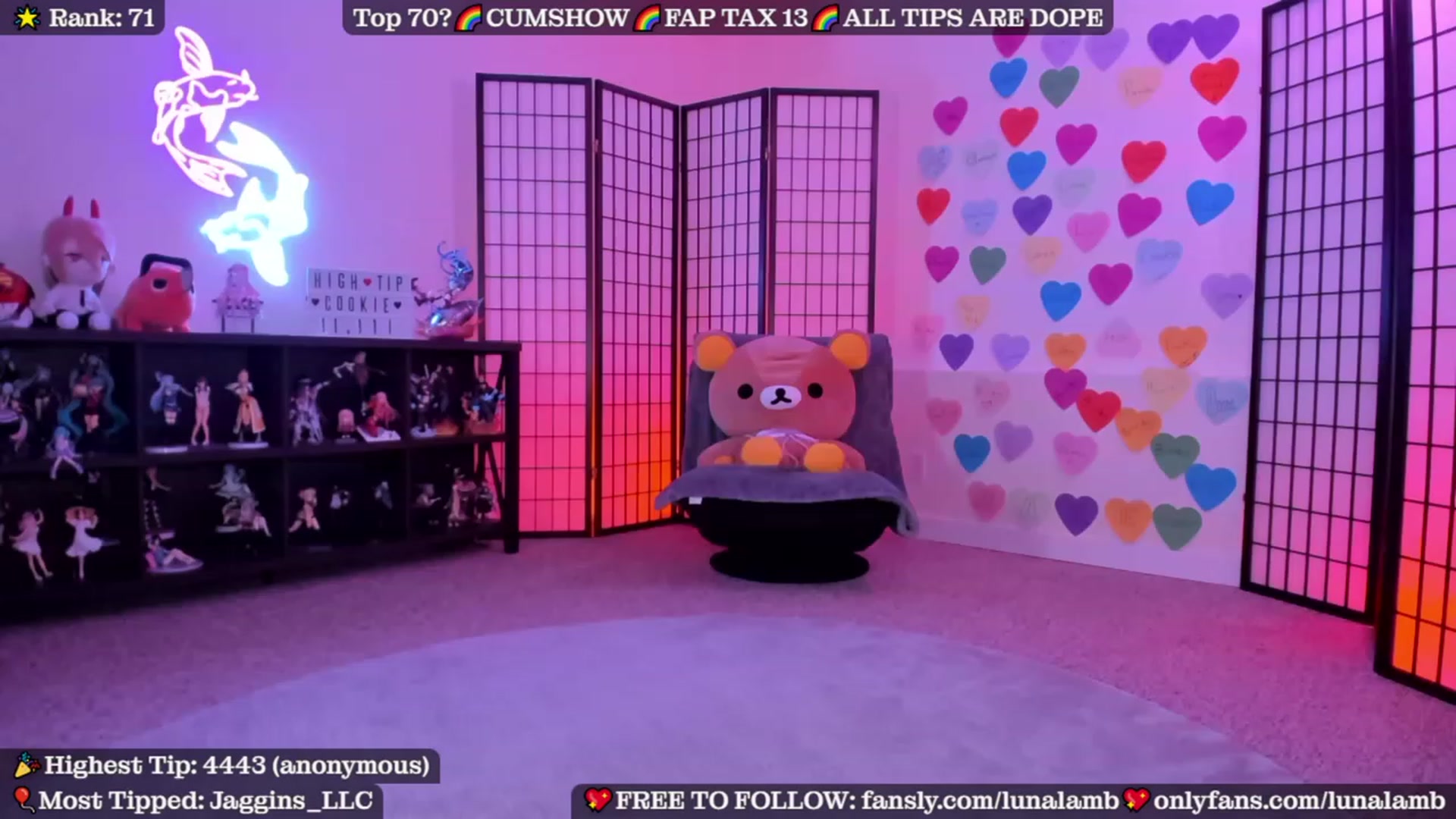 Gallery image thumbnail from LunaLamb's myfreecams stream on, 06/13/2023, 04:30 image 9 of 20