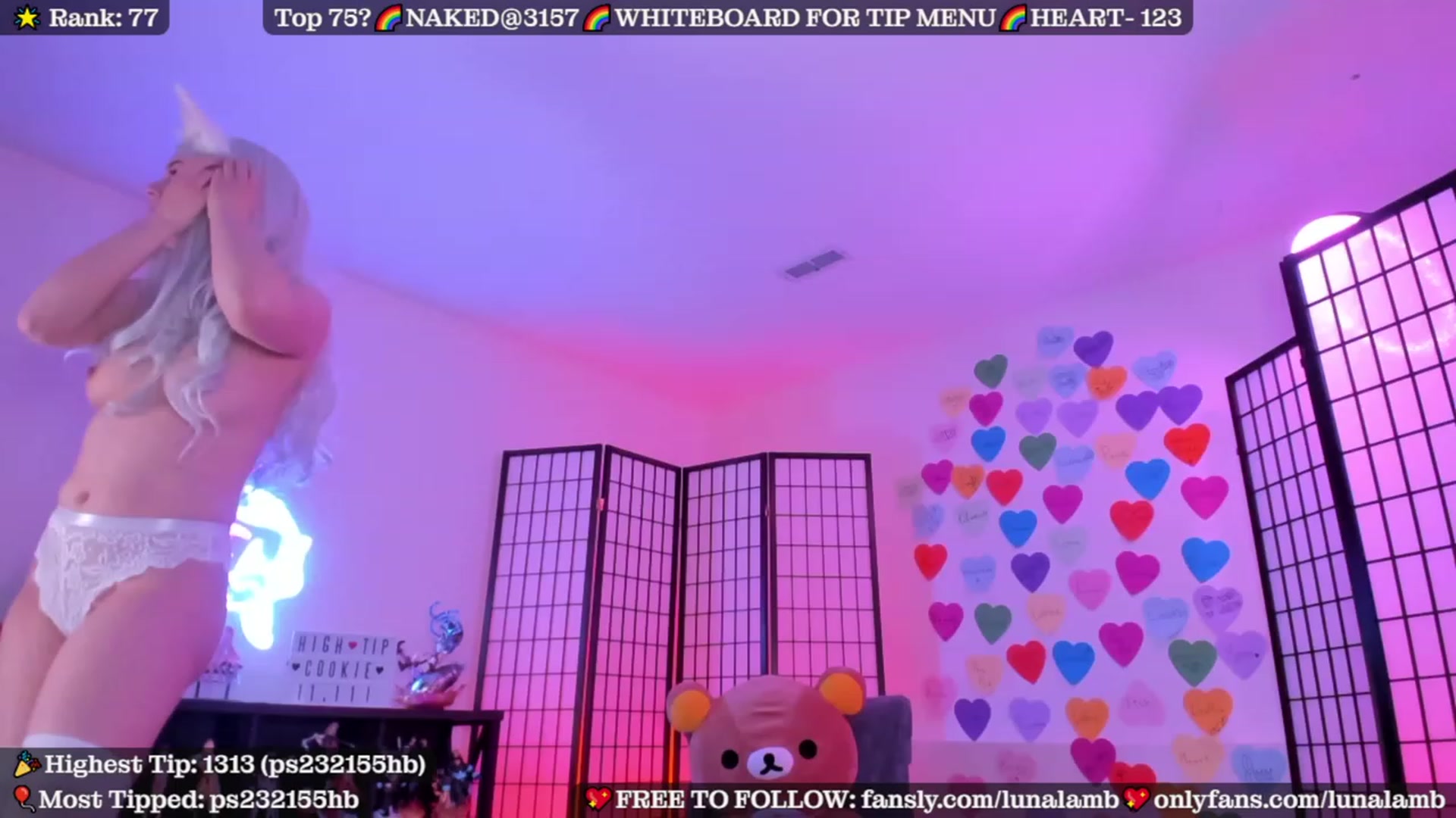 Gallery image thumbnail from LunaLamb's myfreecams stream on, 06/25/2023, 04:37 image 13 of 20