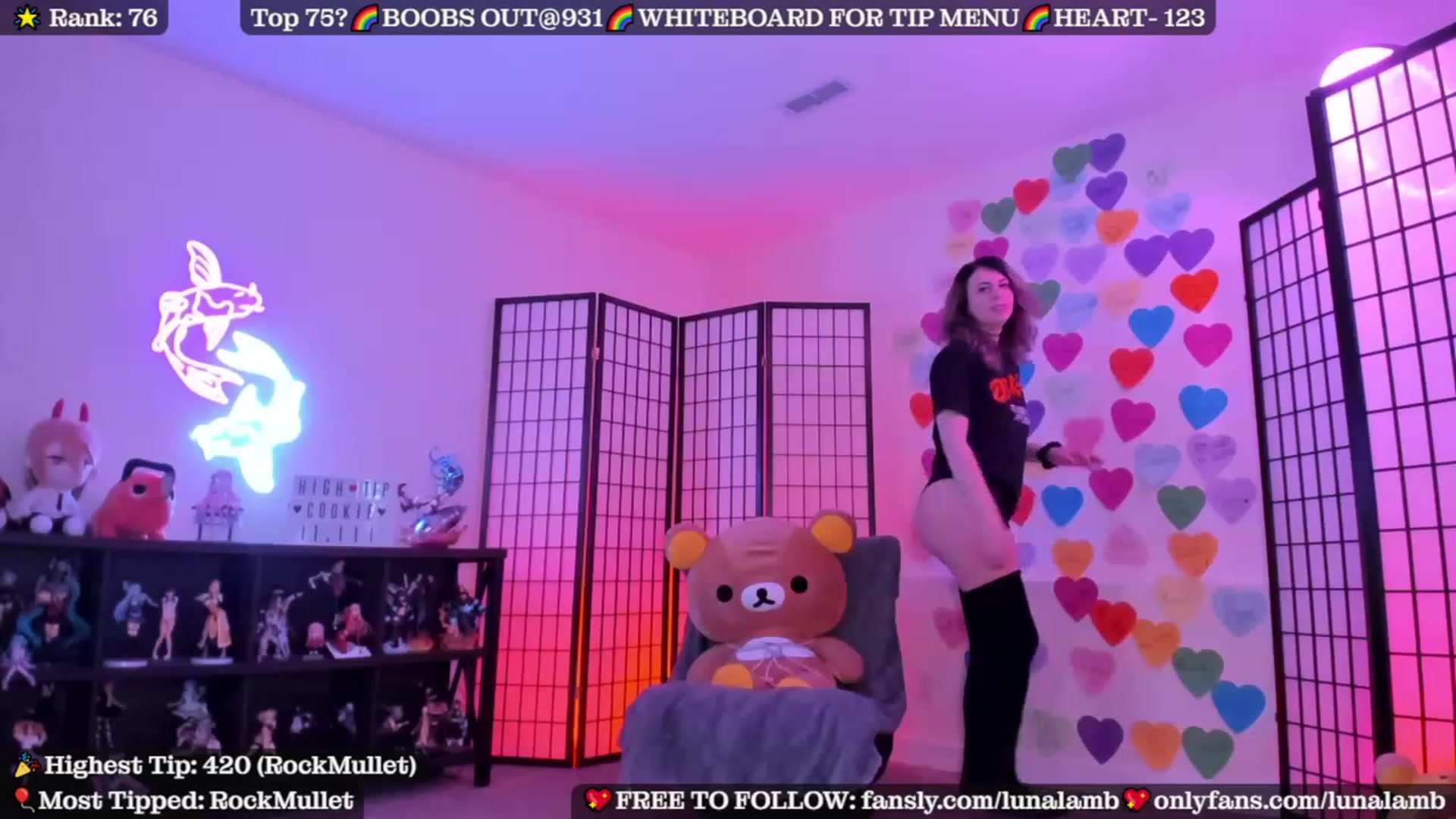 Gallery image thumbnail from LunaLamb's myfreecams stream on, 06/26/2023, 02:42 image 5 of 20