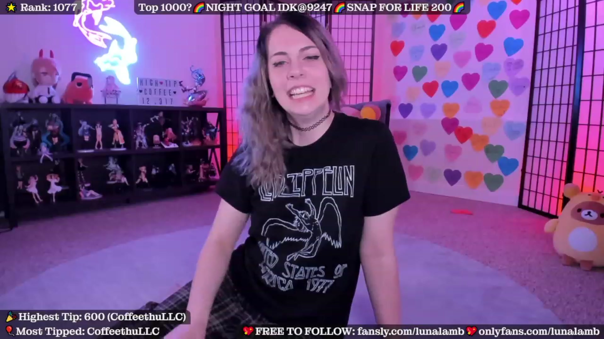 Gallery image thumbnail from LunaLamb's myfreecams stream on, 07/02/2023, 05:22 image 4 of 20
