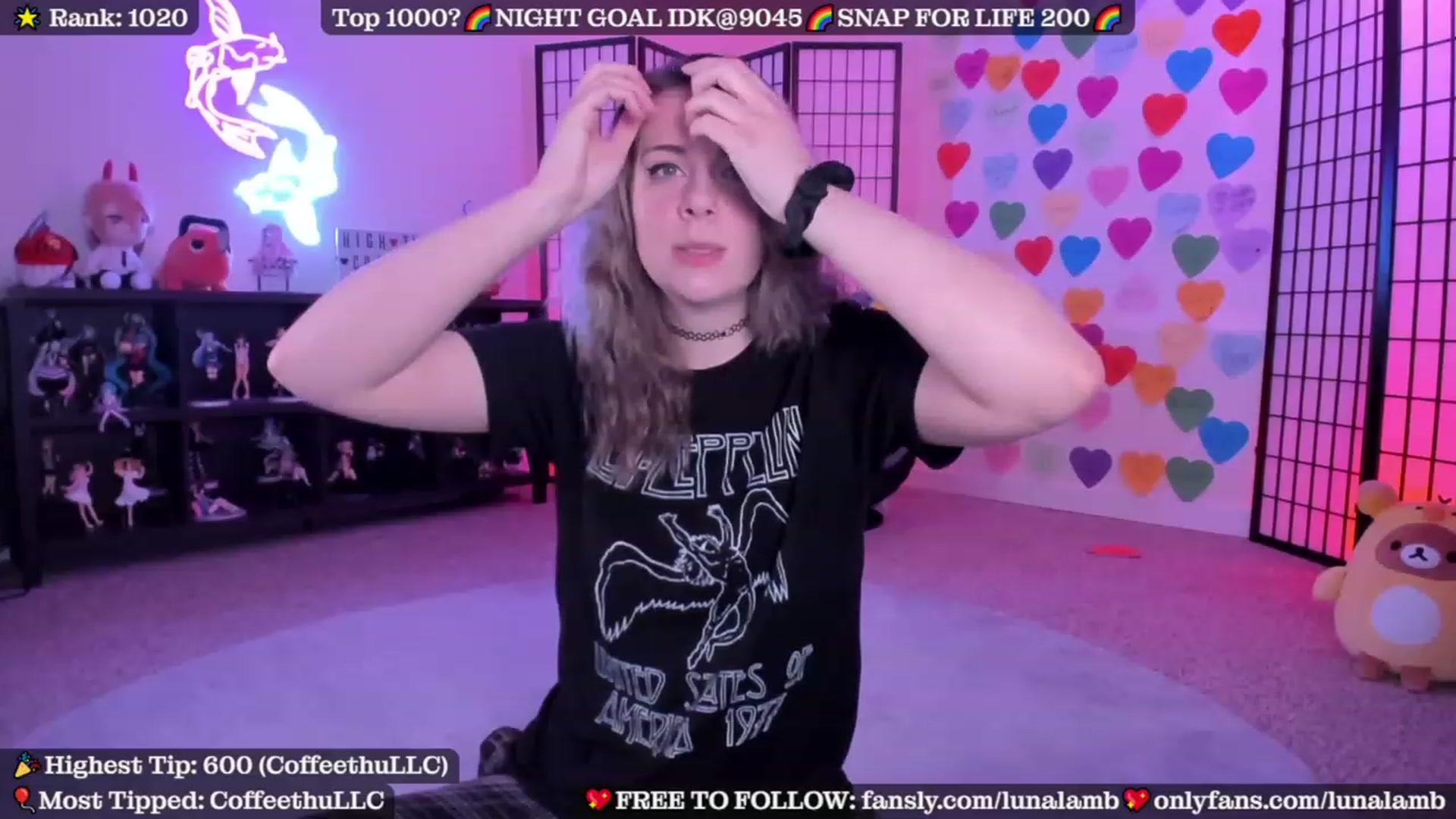 Gallery image thumbnail from LunaLamb's myfreecams stream on, 07/02/2023, 05:22 image 13 of 20