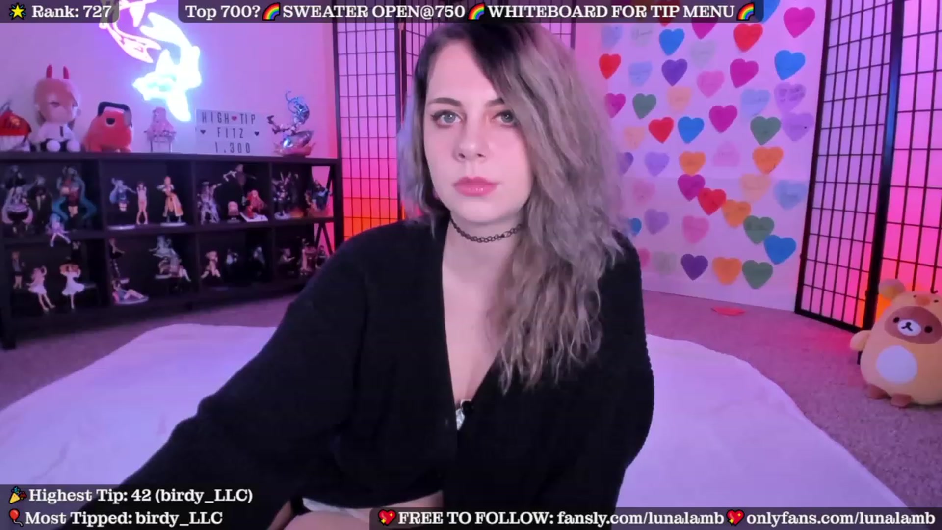 Gallery image thumbnail from LunaLamb's myfreecams stream on, 07/03/2023, 02:01 image 19 of 20