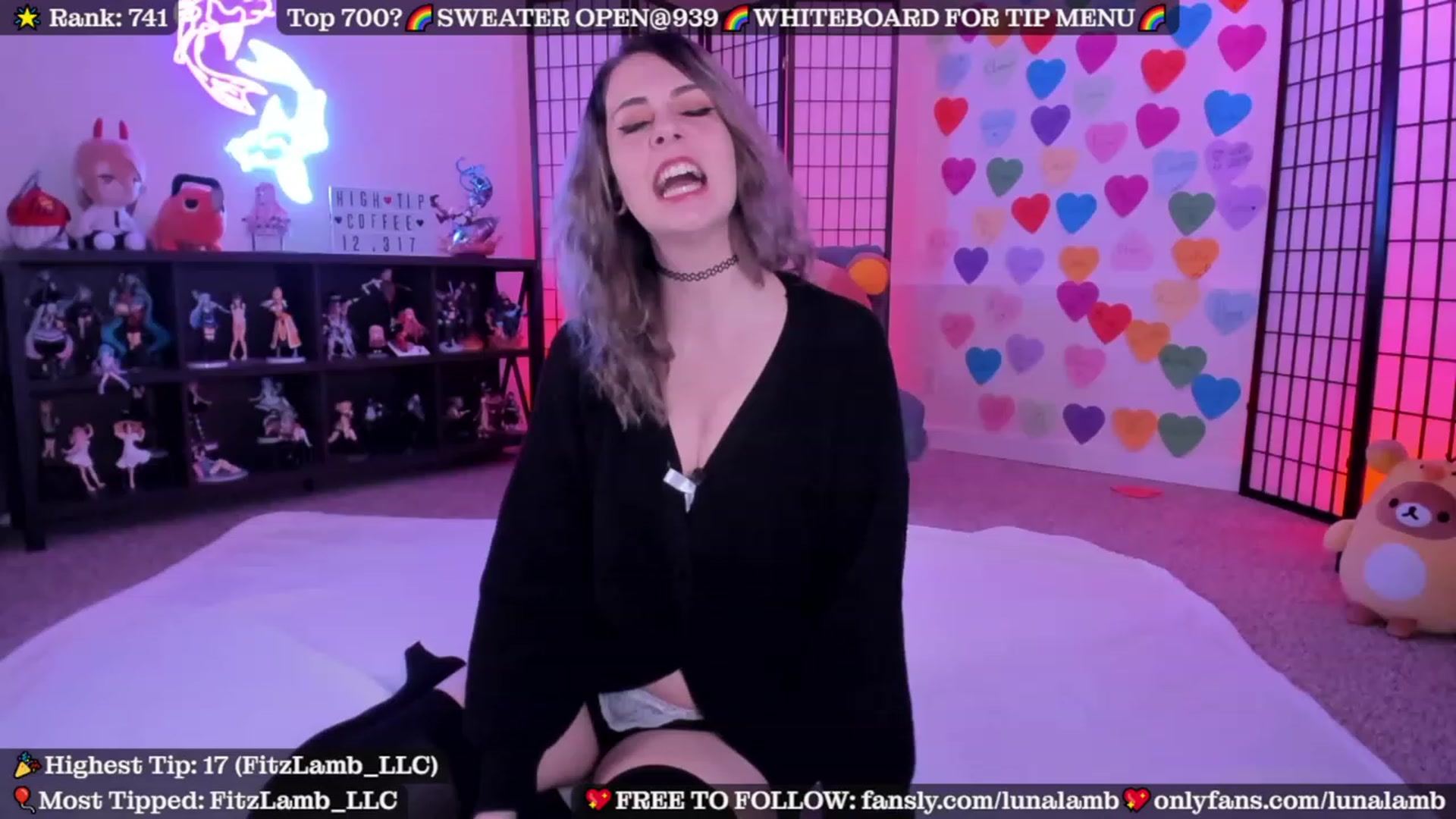 Gallery image thumbnail from LunaLamb's myfreecams stream on, 07/03/2023, 02:01 image 2 of 20