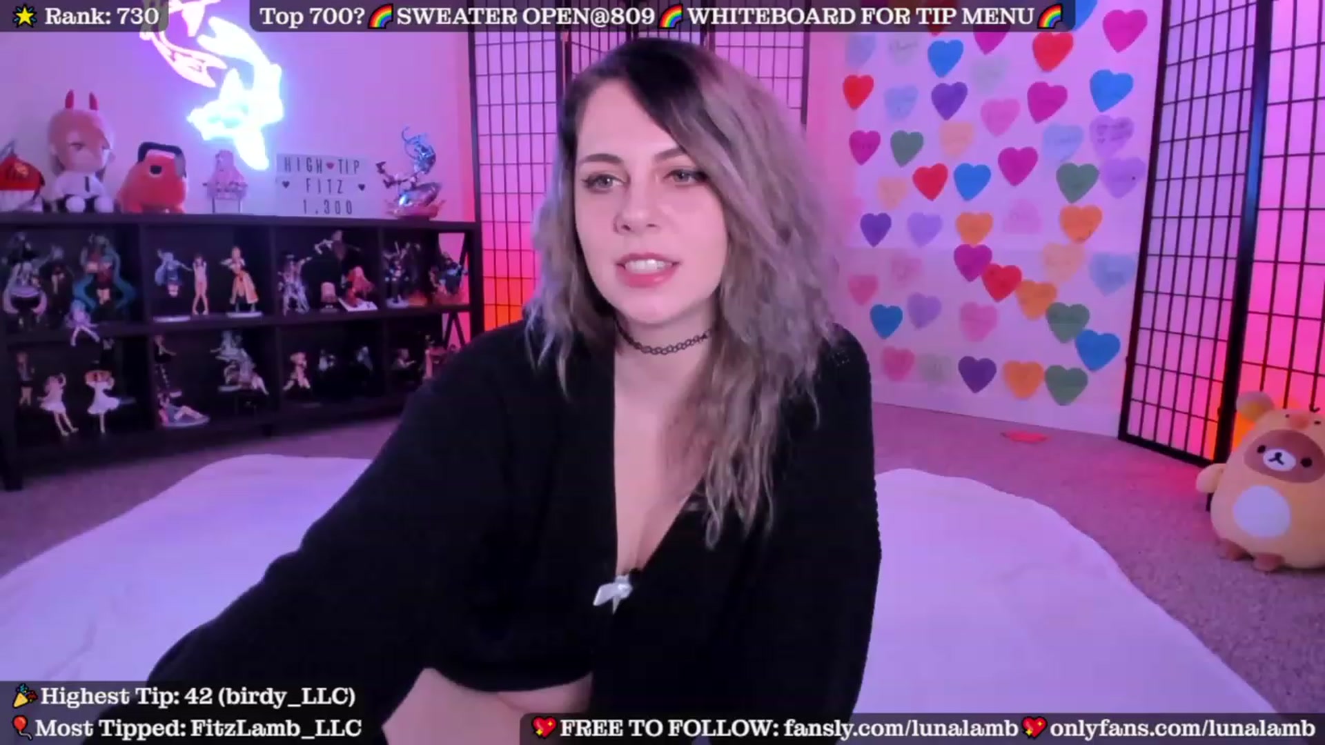 Gallery image thumbnail from LunaLamb's myfreecams stream on, 07/03/2023, 02:01 image 15 of 20
