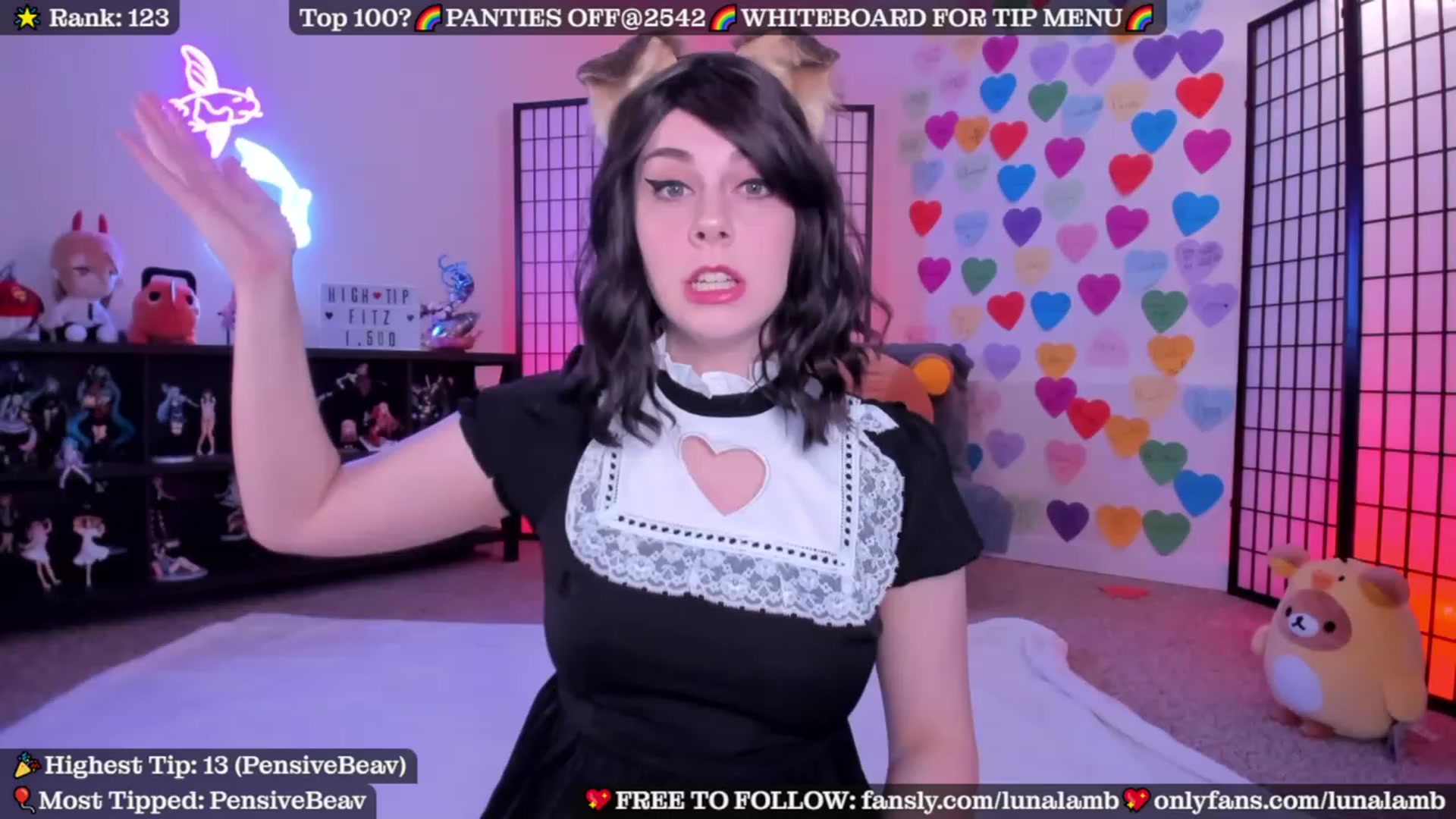 Gallery image thumbnail from LunaLamb's myfreecams stream on, 07/04/2023, 04:24 image 1 of 20
