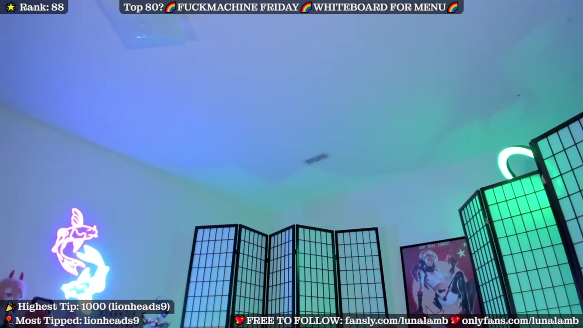 Gallery image thumbnail from LunaLamb's myfreecams stream on, 07/08/2023, 05:01 image 8 of 20