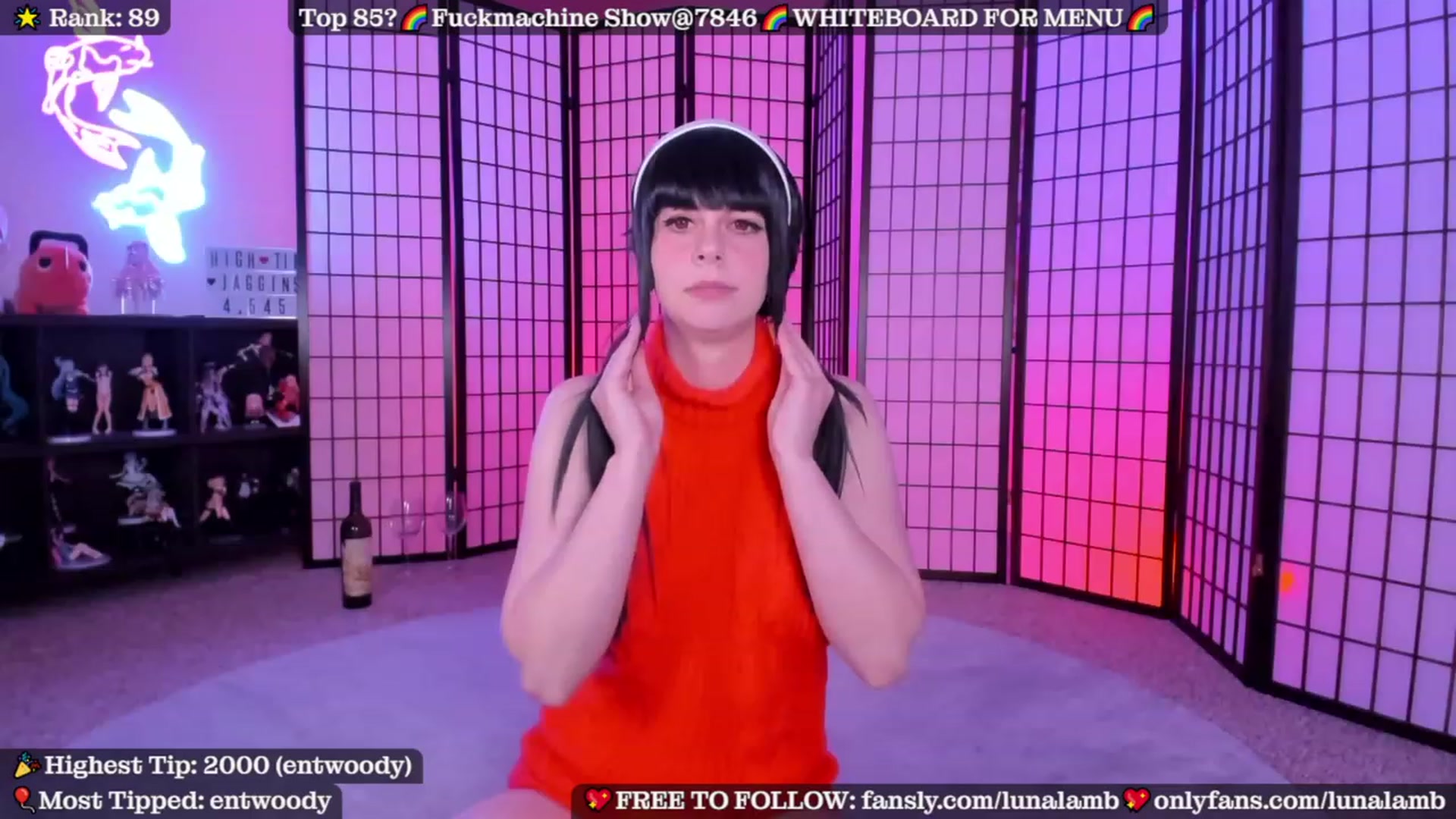 Gallery image thumbnail from LunaLamb's myfreecams stream on, 07/09/2023, 05:05 image 11 of 20