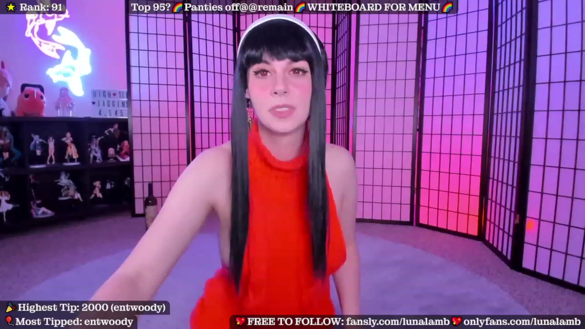 Gallery image thumbnail from LunaLamb's myfreecams stream on, 07/09/2023, 05:05 image 5 of 20