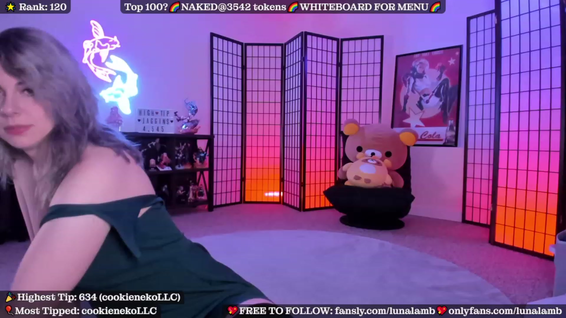 Gallery image thumbnail from LunaLamb's myfreecams stream on, 07/14/2023, 03:42 image 13 of 20
