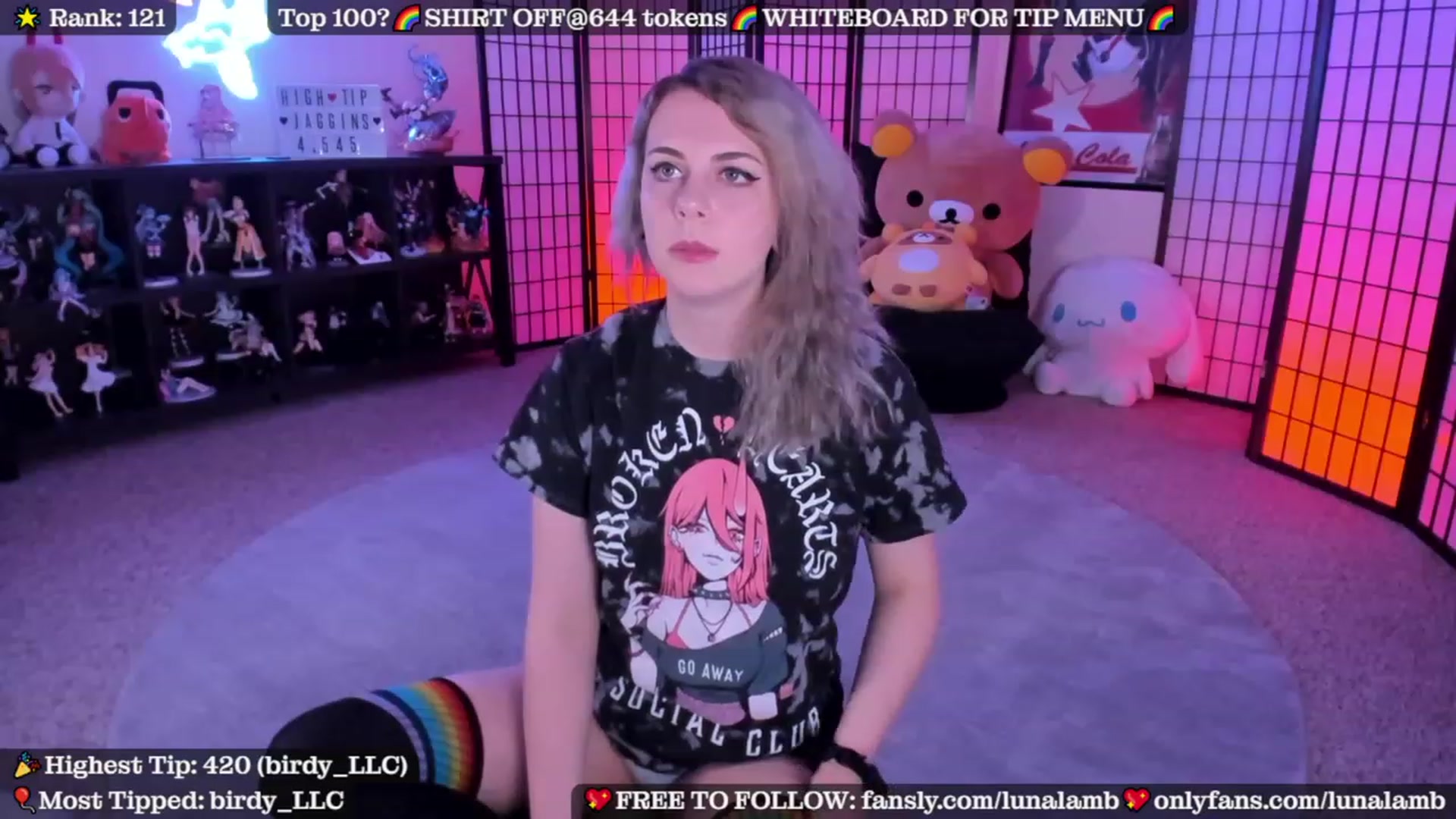 Gallery image thumbnail from LunaLamb's myfreecams stream on, 07/18/2023, 05:14 image 3 of 20