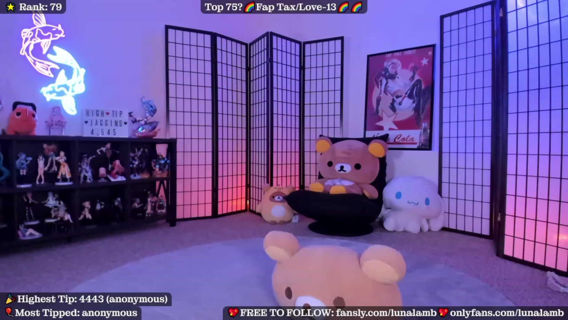 Gallery image thumbnail from LunaLamb's myfreecams stream on, 07/27/2023, 04:27 image 16 of 20