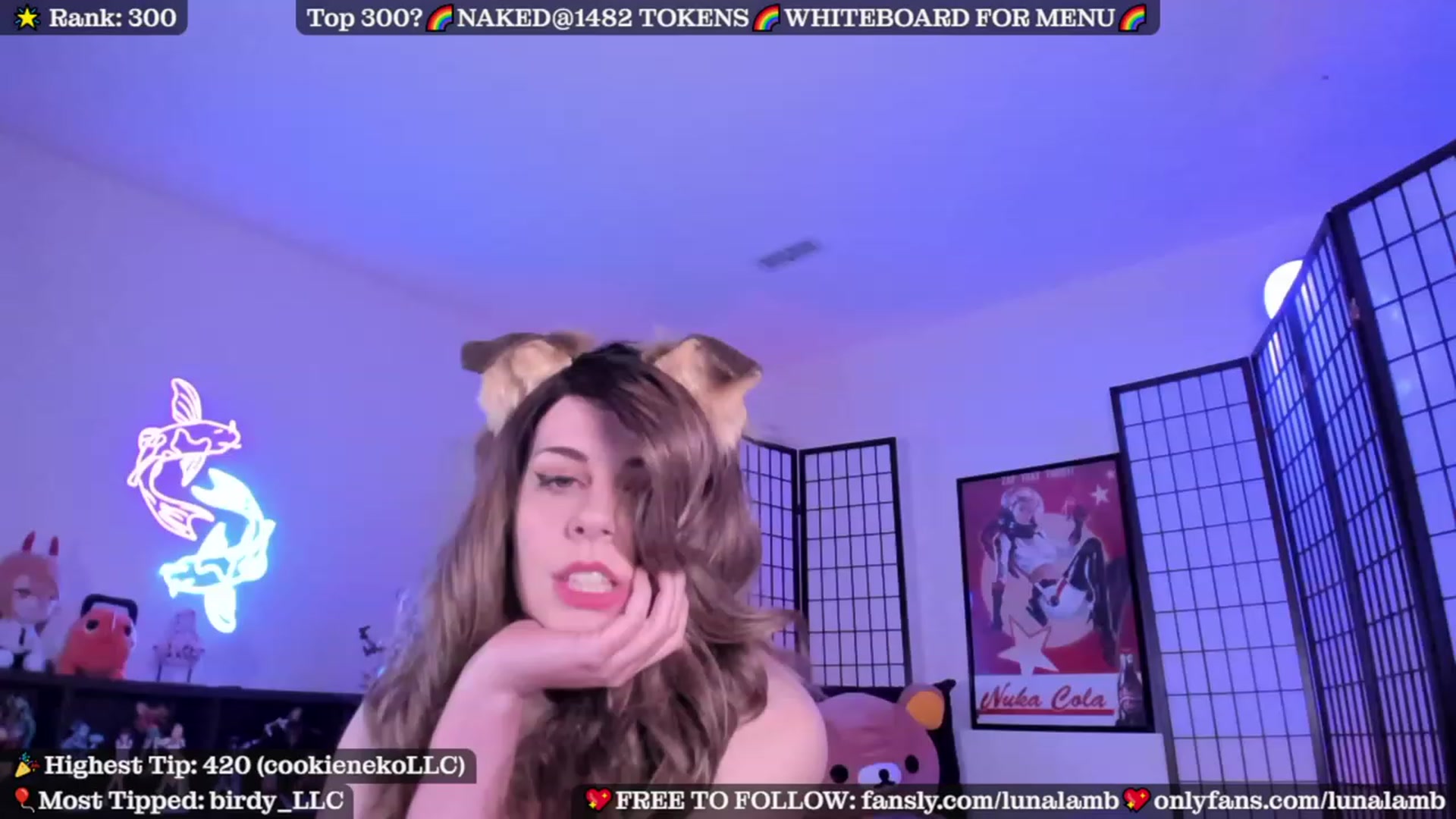 Gallery image thumbnail from LunaLamb's myfreecams stream on, 08/04/2023, 03:39 image 3 of 20