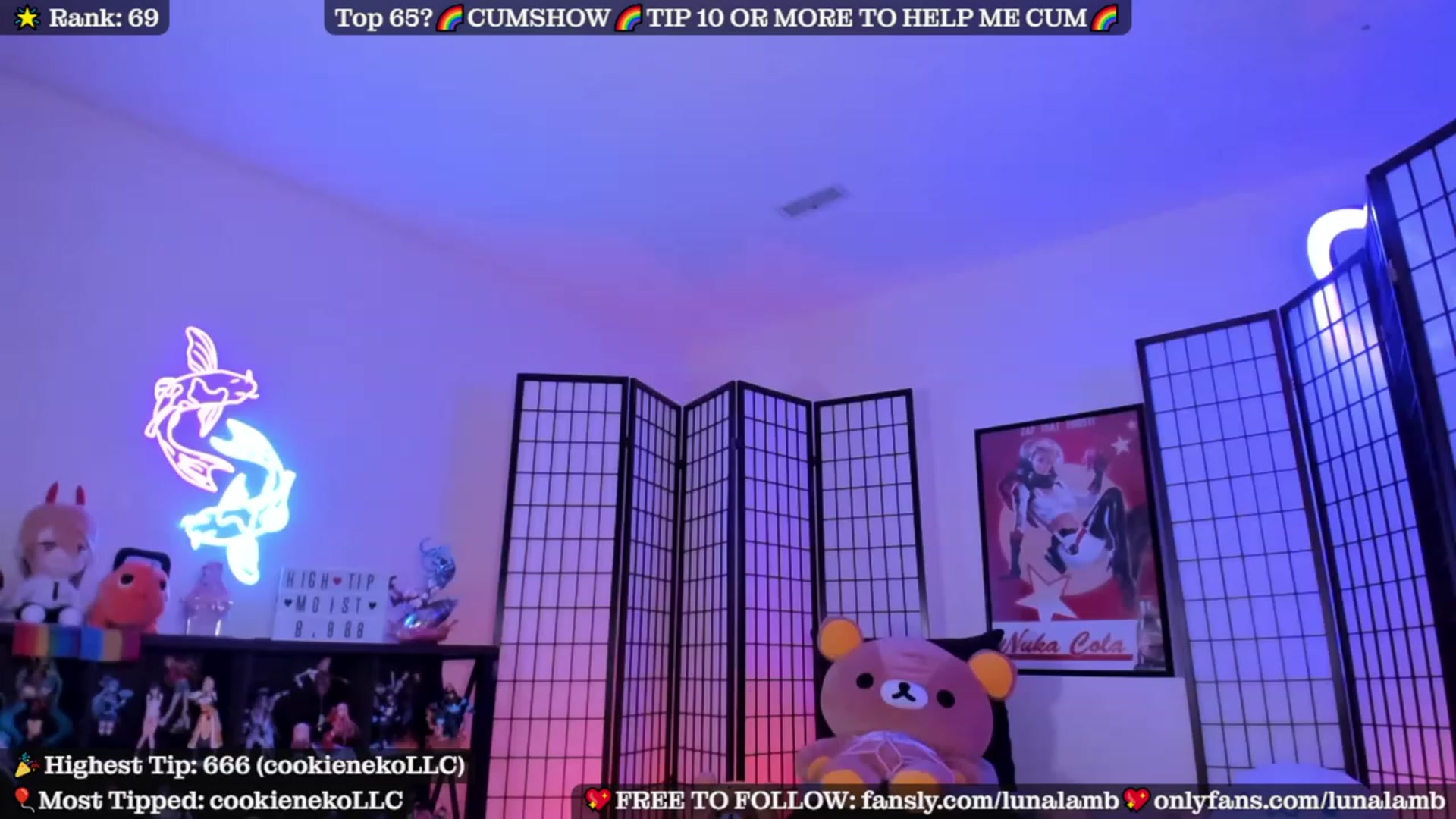 Gallery image thumbnail from LunaLamb's myfreecams stream on, 08/13/2023, 05:15 image 9 of 20