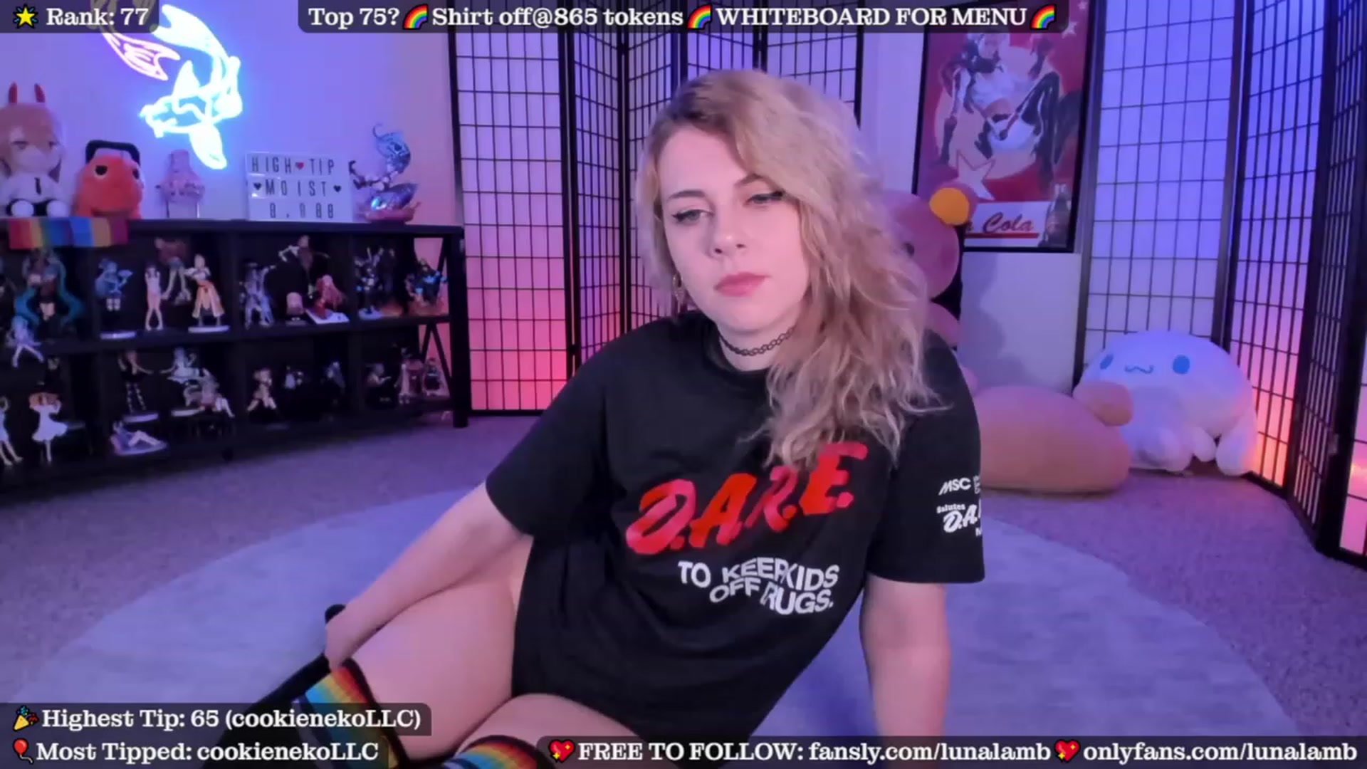 Gallery image thumbnail from LunaLamb's myfreecams stream on, 08/18/2023, 03:41 image 3 of 20