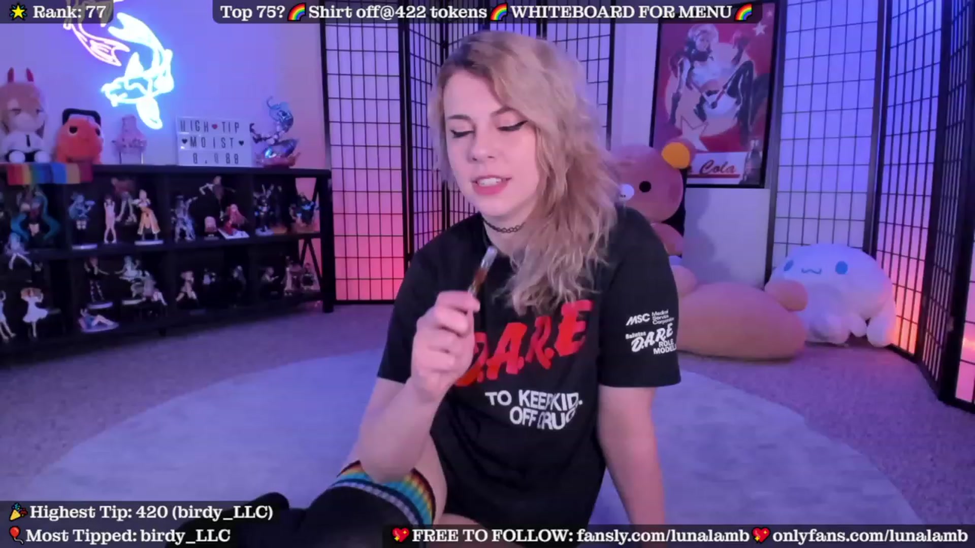 Gallery image thumbnail from LunaLamb's myfreecams stream on, 08/18/2023, 03:41 image 5 of 20
